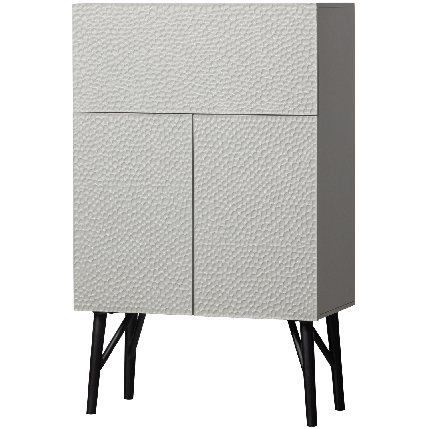 Baro spinta CARVED ORGANIC, miglos pilka