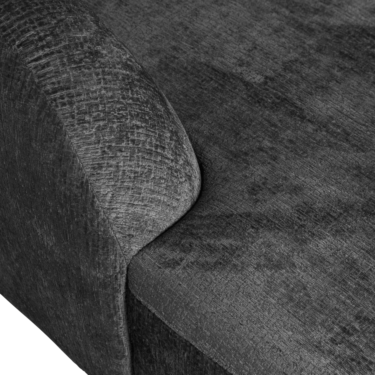 Kampinė SLOPING, kairė, struktūrinis veliūras, Mountain