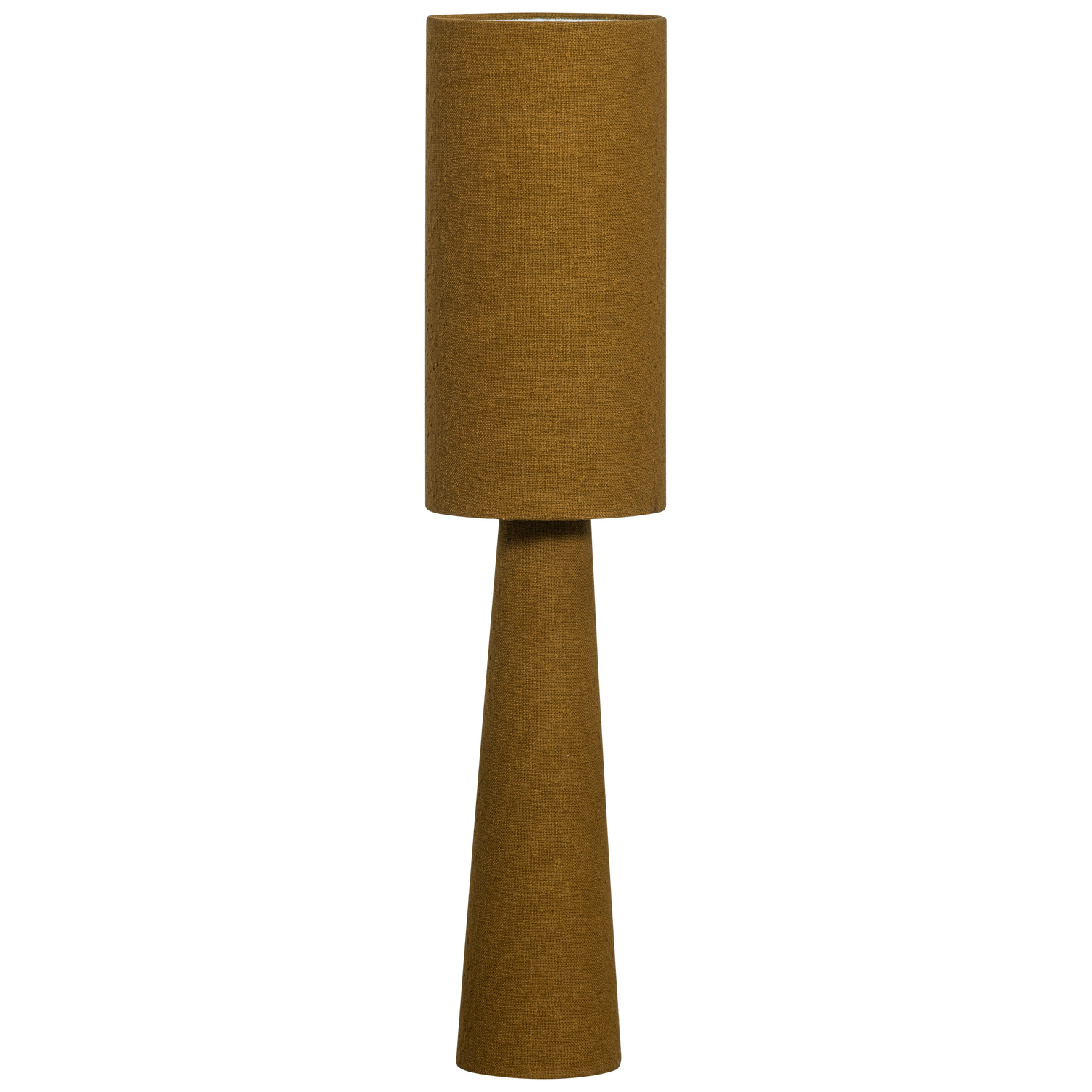 Grindinė lempa LOFT, metalas ir bouclé, tamsiai ruda