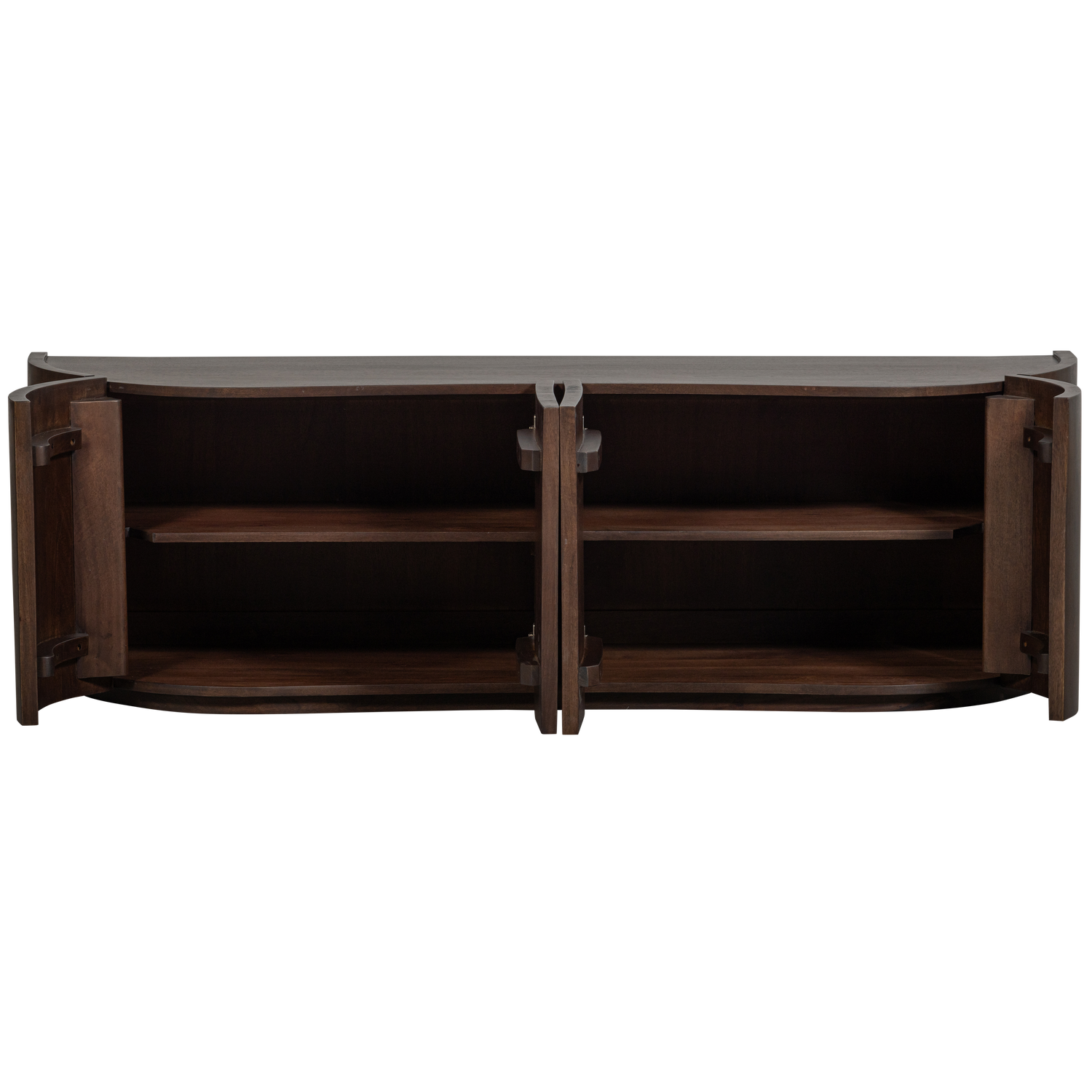 Komoda SENSE, tamsiai ruda