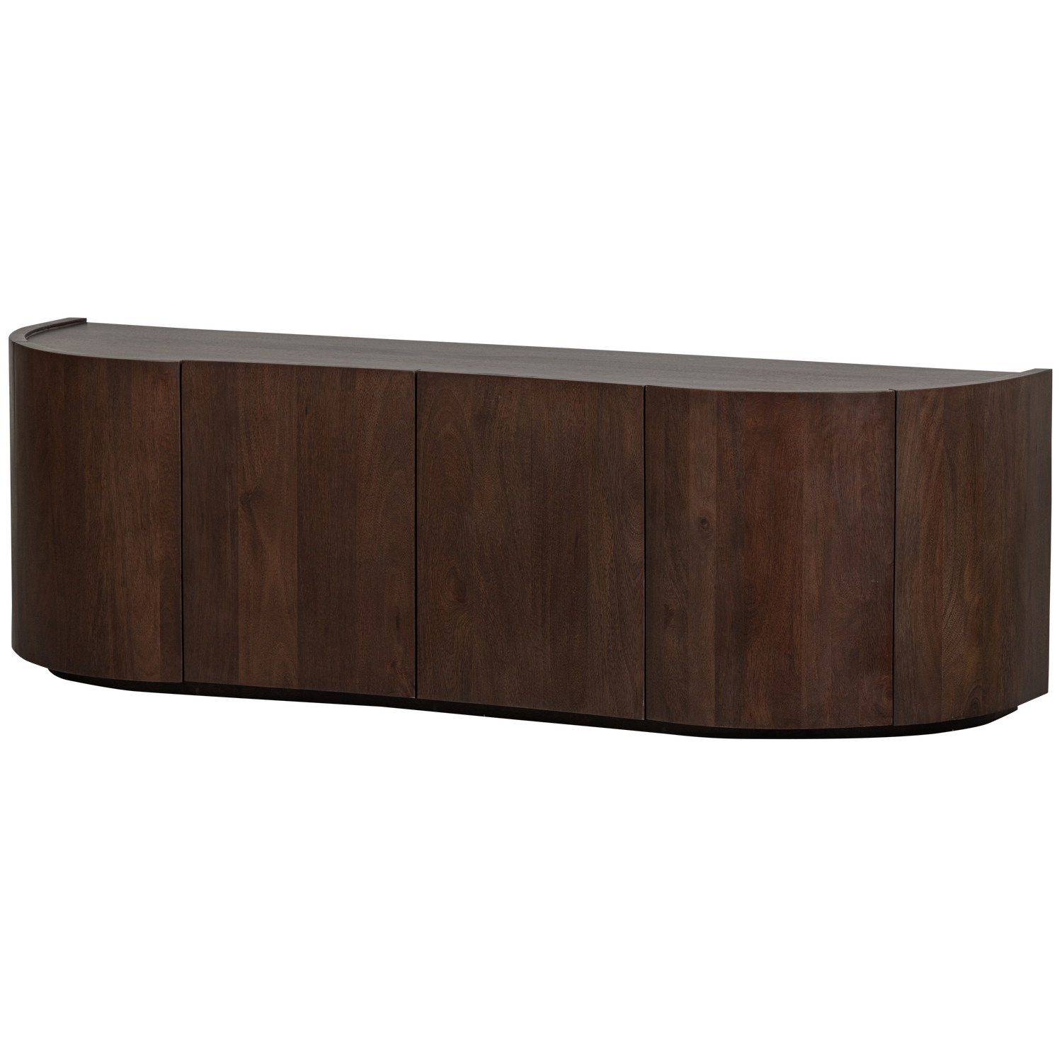 Komoda SENSE, tamsiai ruda