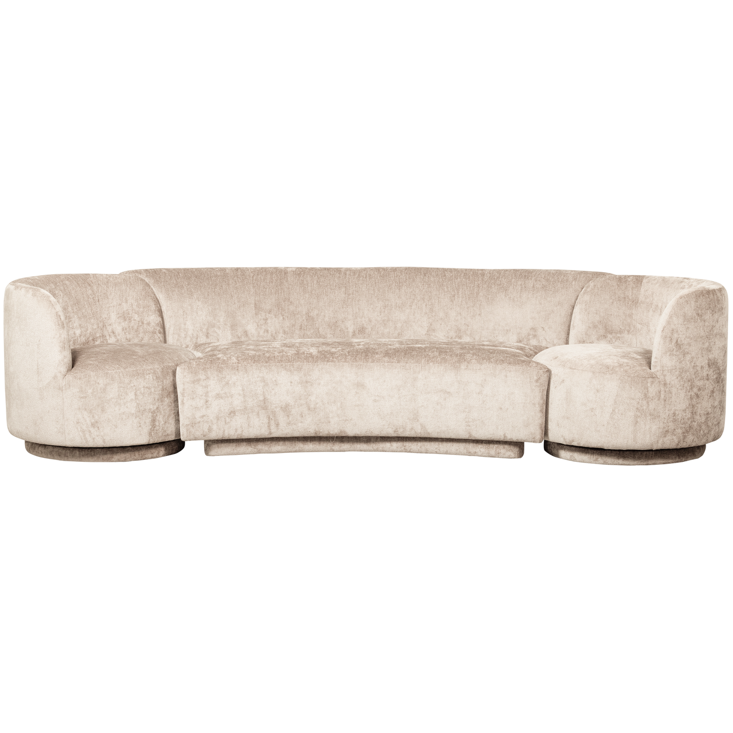 + Foteliai SOFA COMBI-POPULAR, natūrali