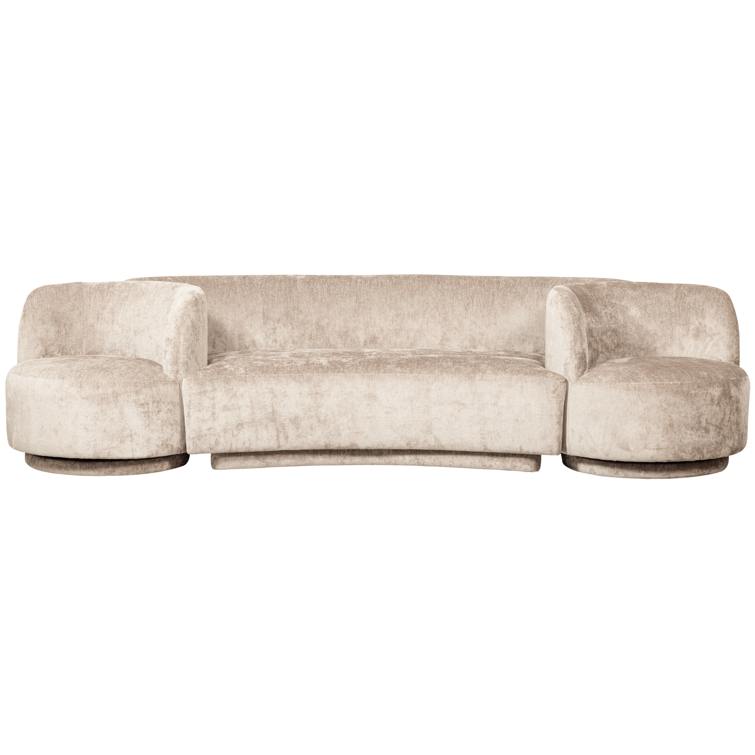 + Foteliai SOFA COMBI-POPULAR, natūrali