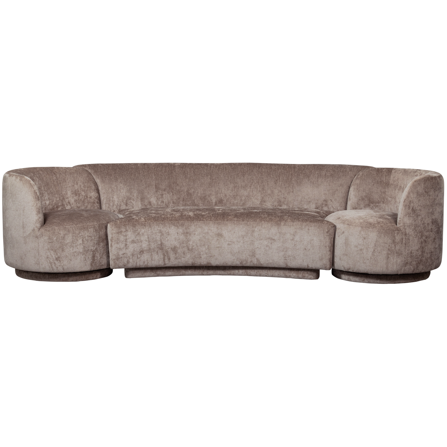 + Foteliai SOFA COMBI-POPULAR, pilkai ruda