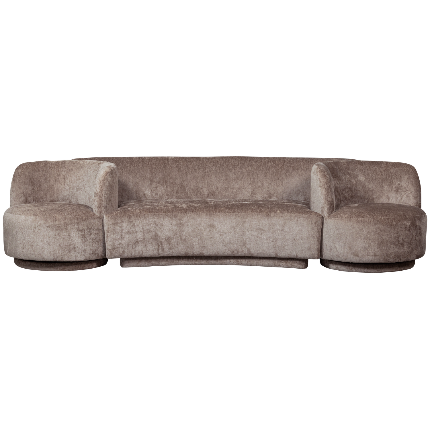 + Foteliai SOFA COMBI-POPULAR, pilkai ruda
