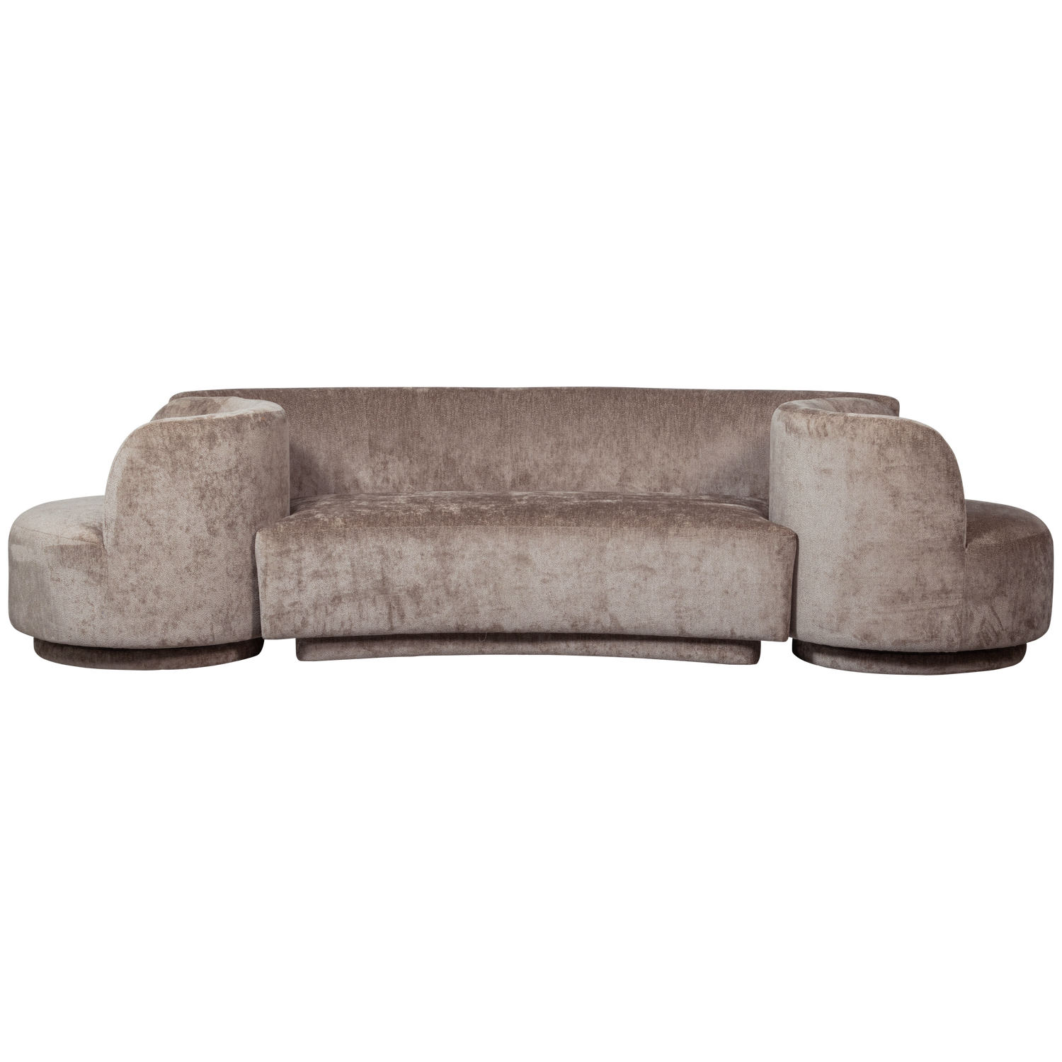+ Foteliai SOFA COMBI-POPULAR, pilkai ruda