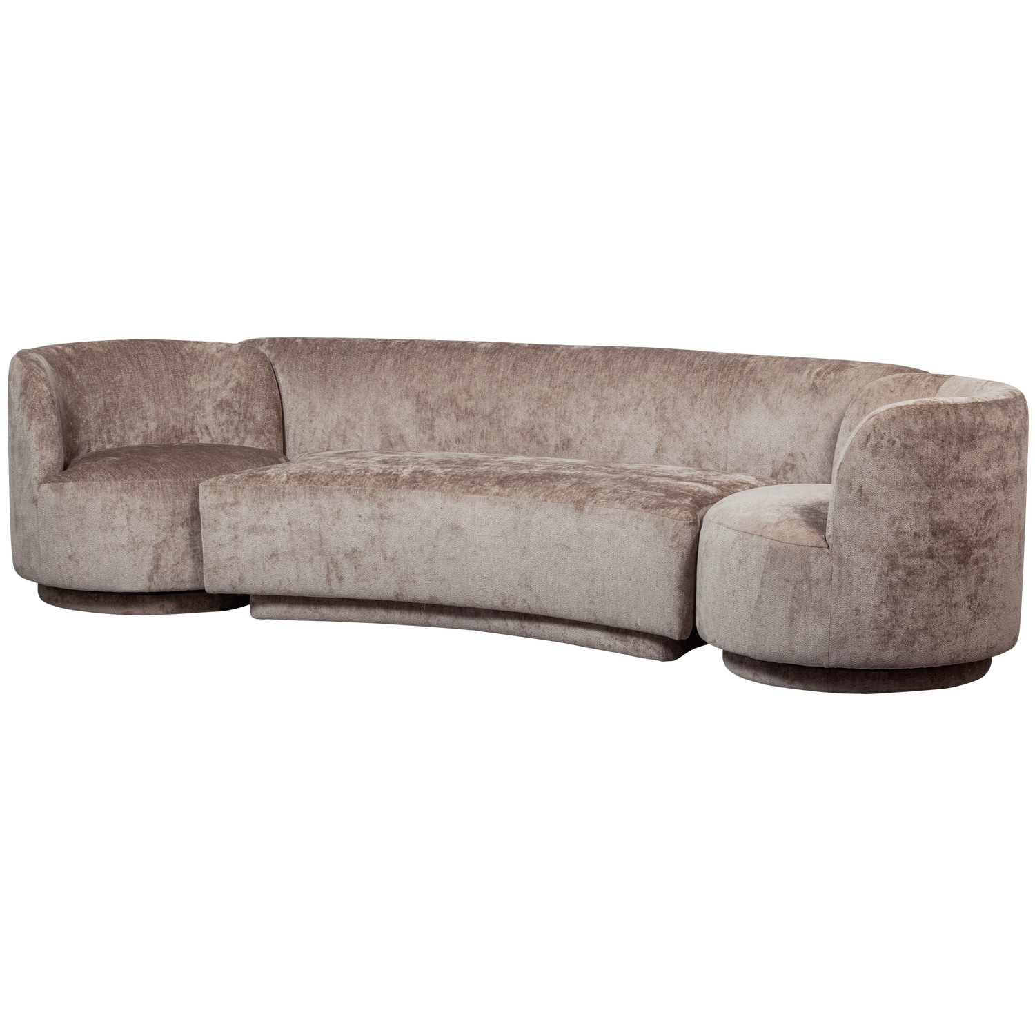 + Foteliai SOFA COMBI-POPULAR, pilkai ruda