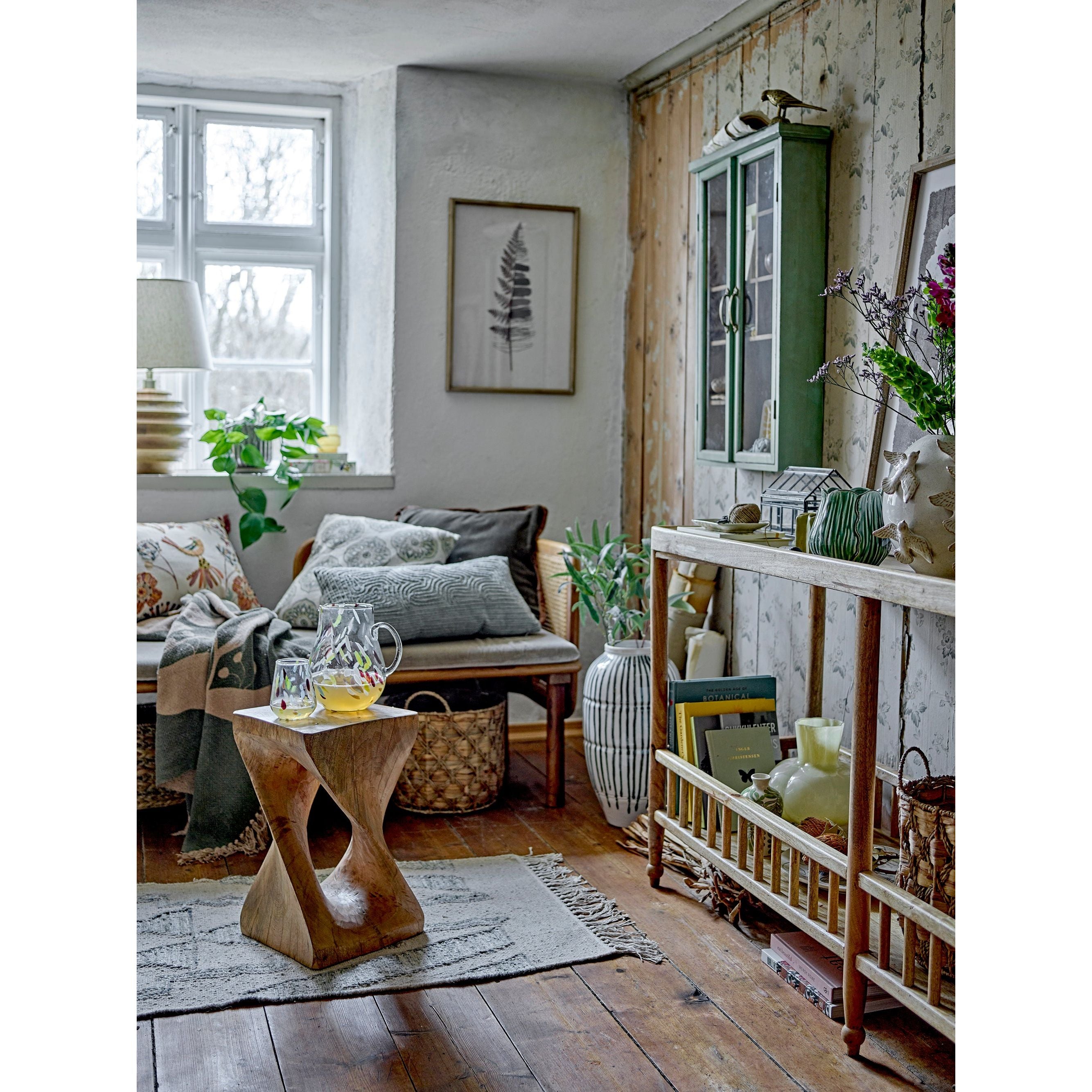 Krepšių rinkinys JOLEEN, natūralus, 3 vnt.