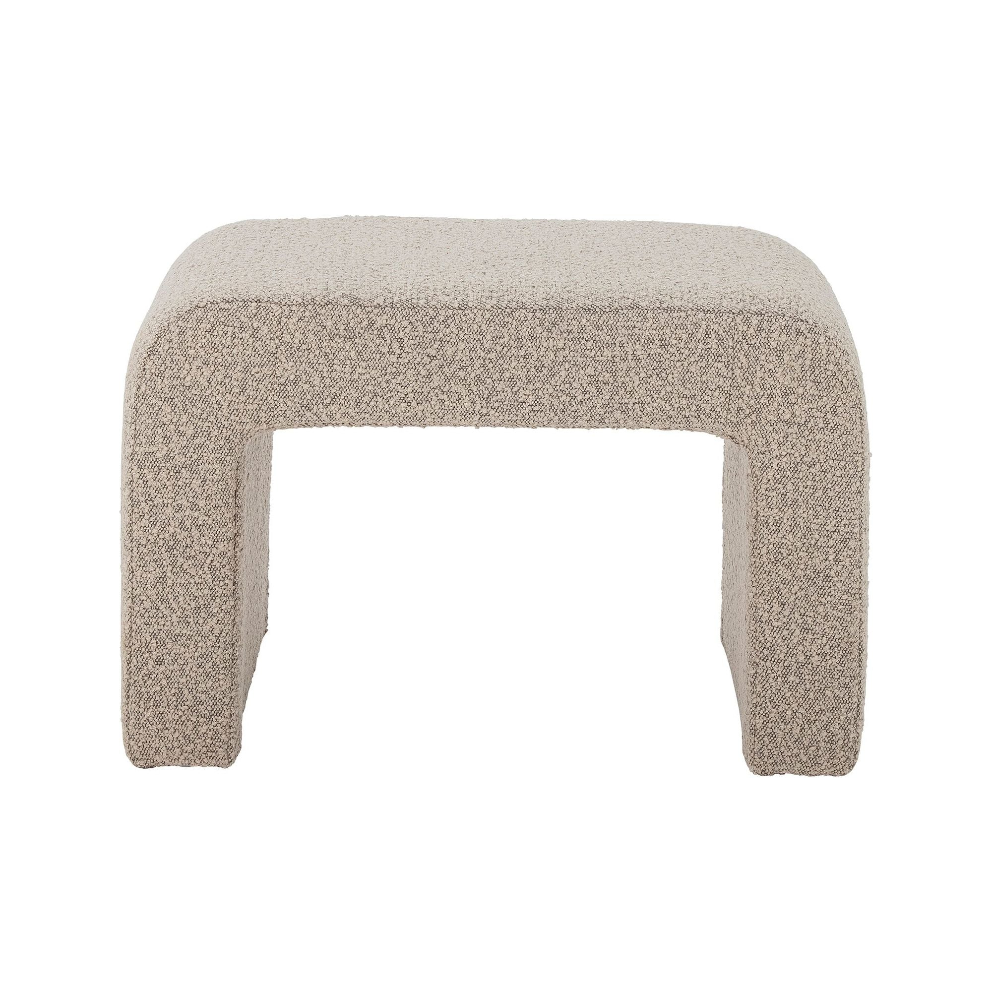 Taburetė BOBBIE, boucle smėlio spalvos