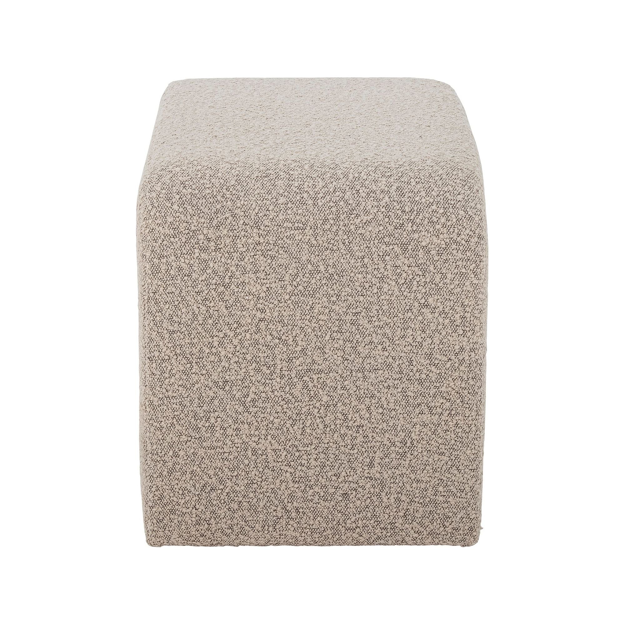 Taburetė BOBBIE, boucle smėlio spalvos