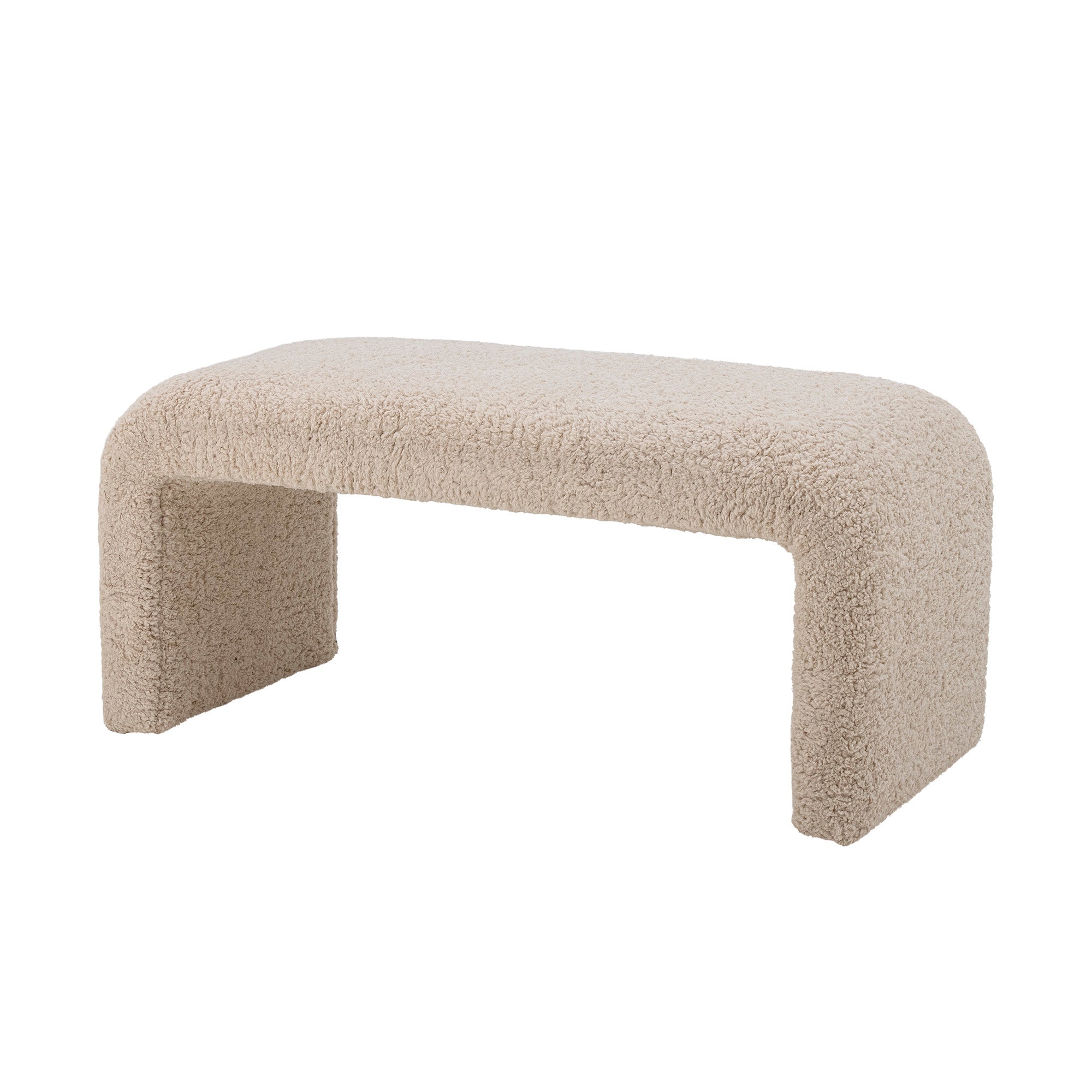Bench BOBBIE, natural polyester