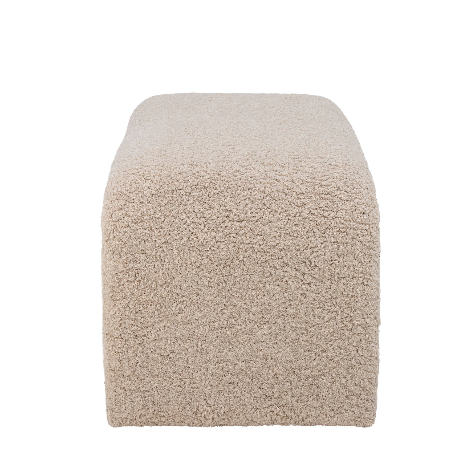 Bench BOBBIE, natural polyester