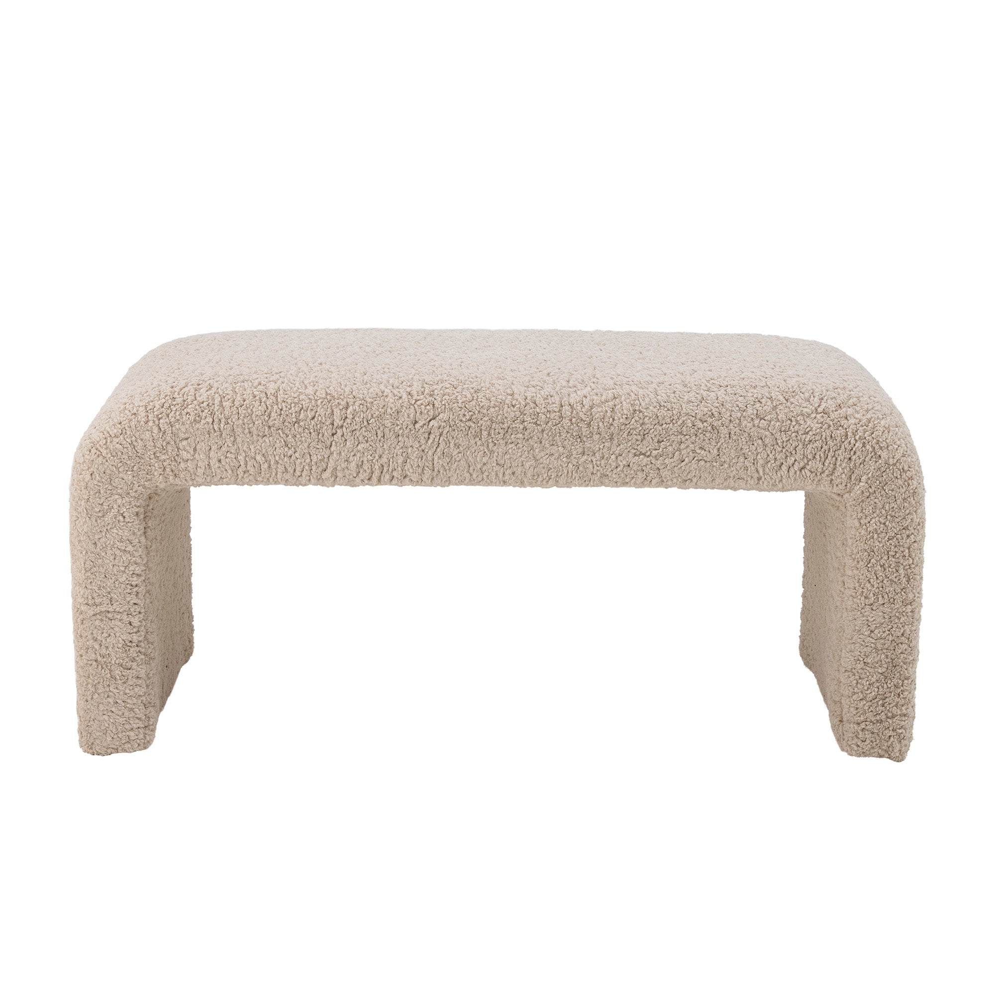 Bench BOBBIE, natural polyester