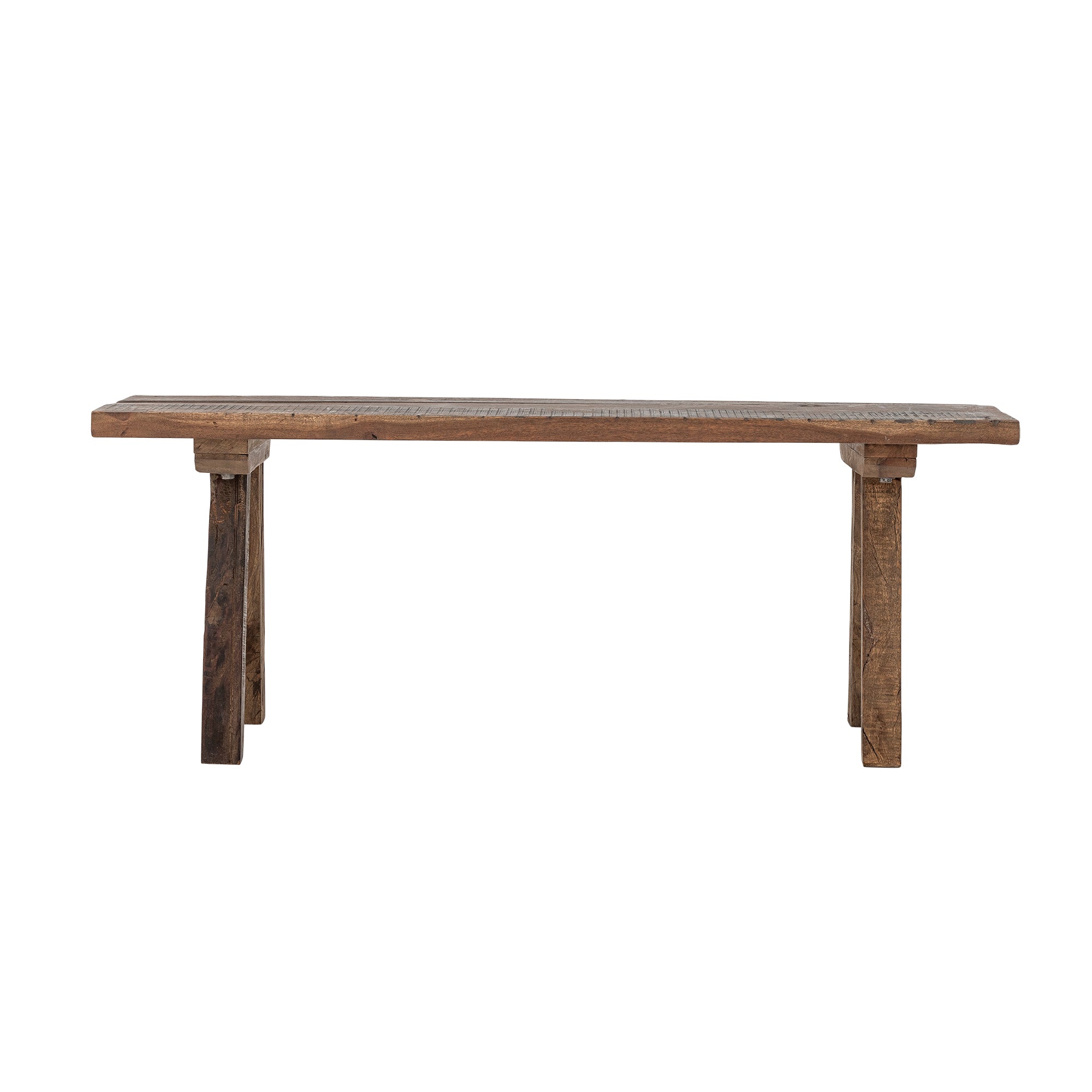 BROSSE bench, brown wood