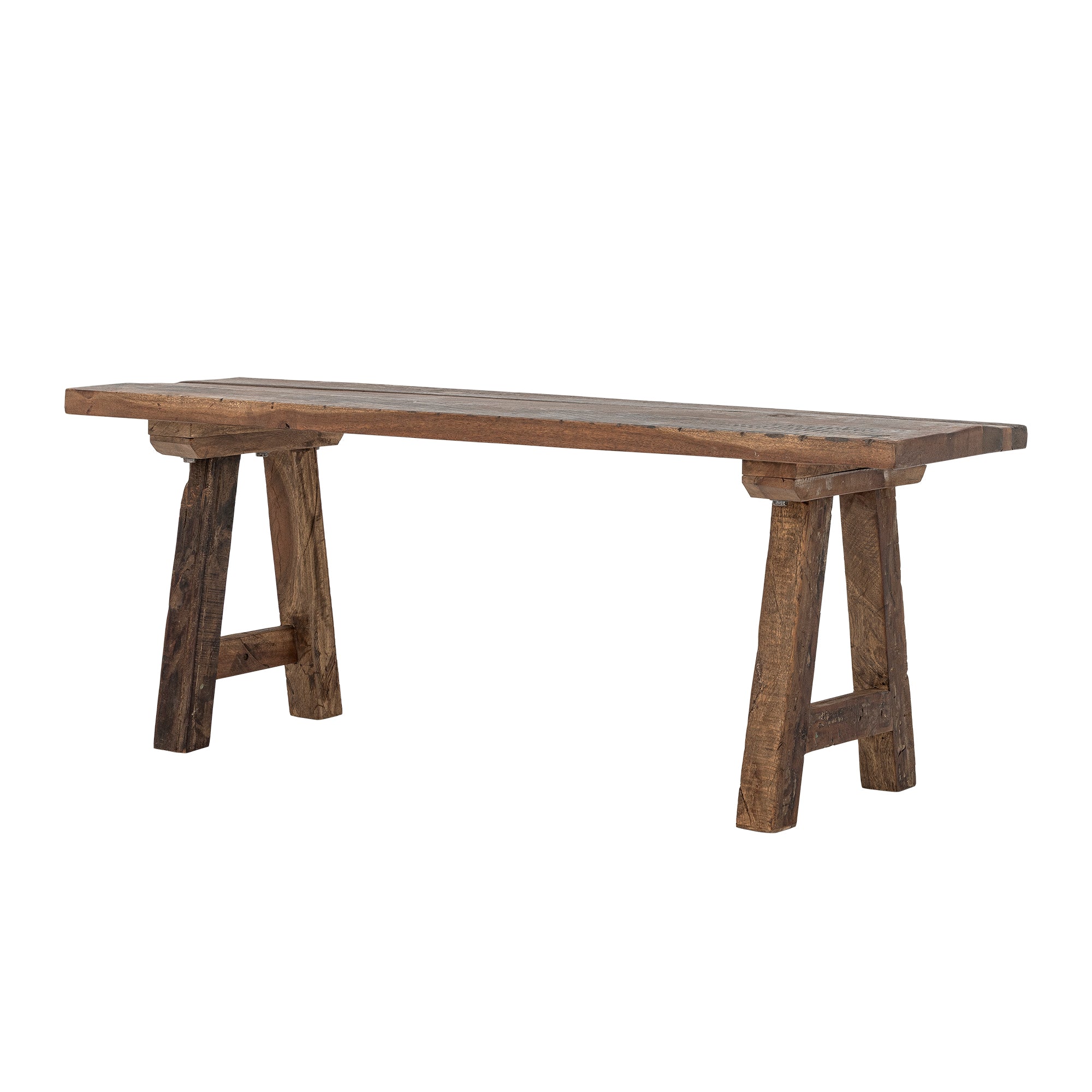 BROSSE bench, brown wood