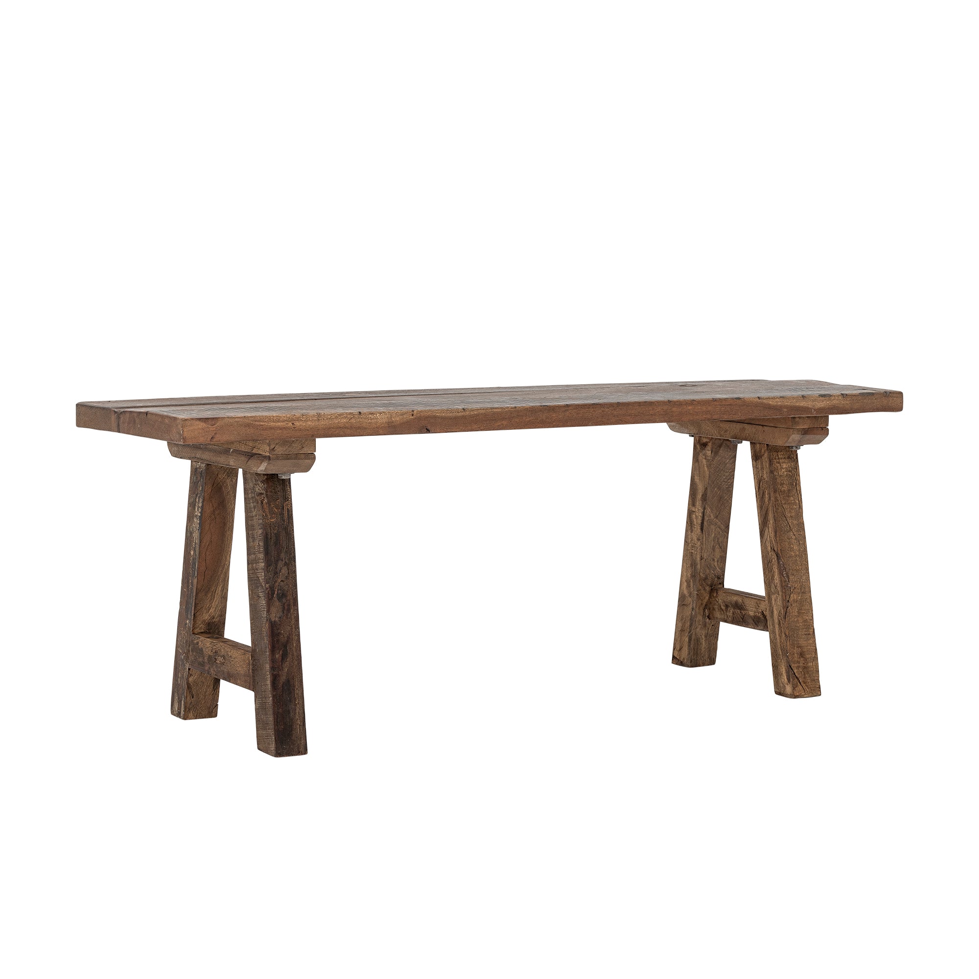 BROSSE bench, brown wood