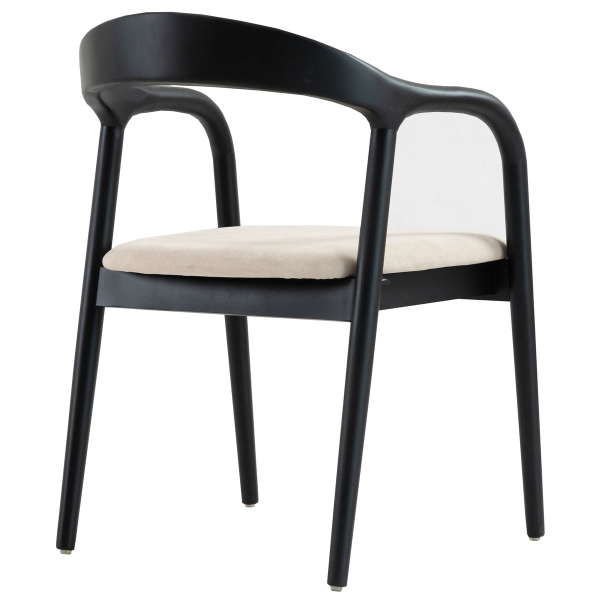 Kėdės KNUT minimalistinio dizaino detalė
