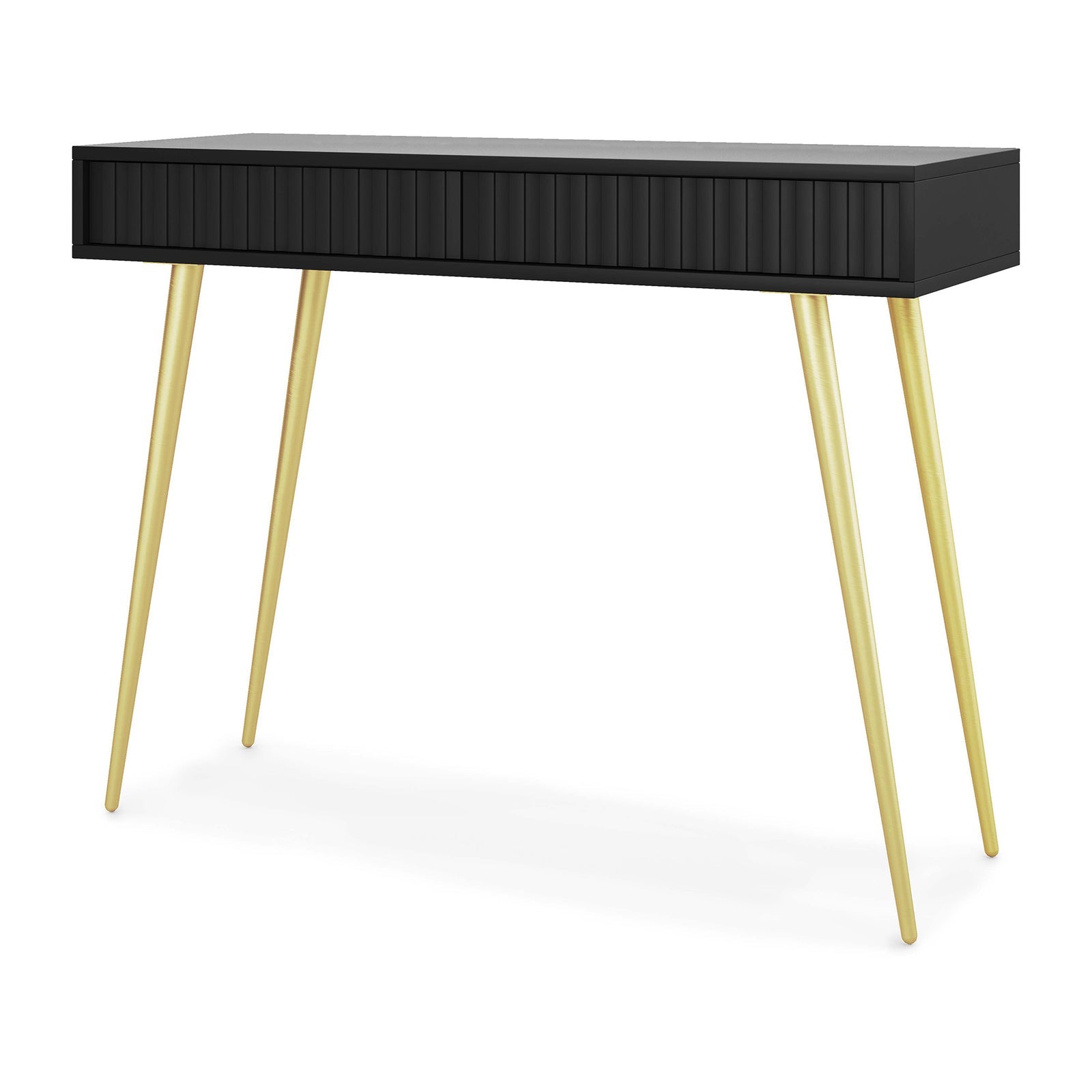 Kosmetinis staliukas BELLO, juoda, 104 cm