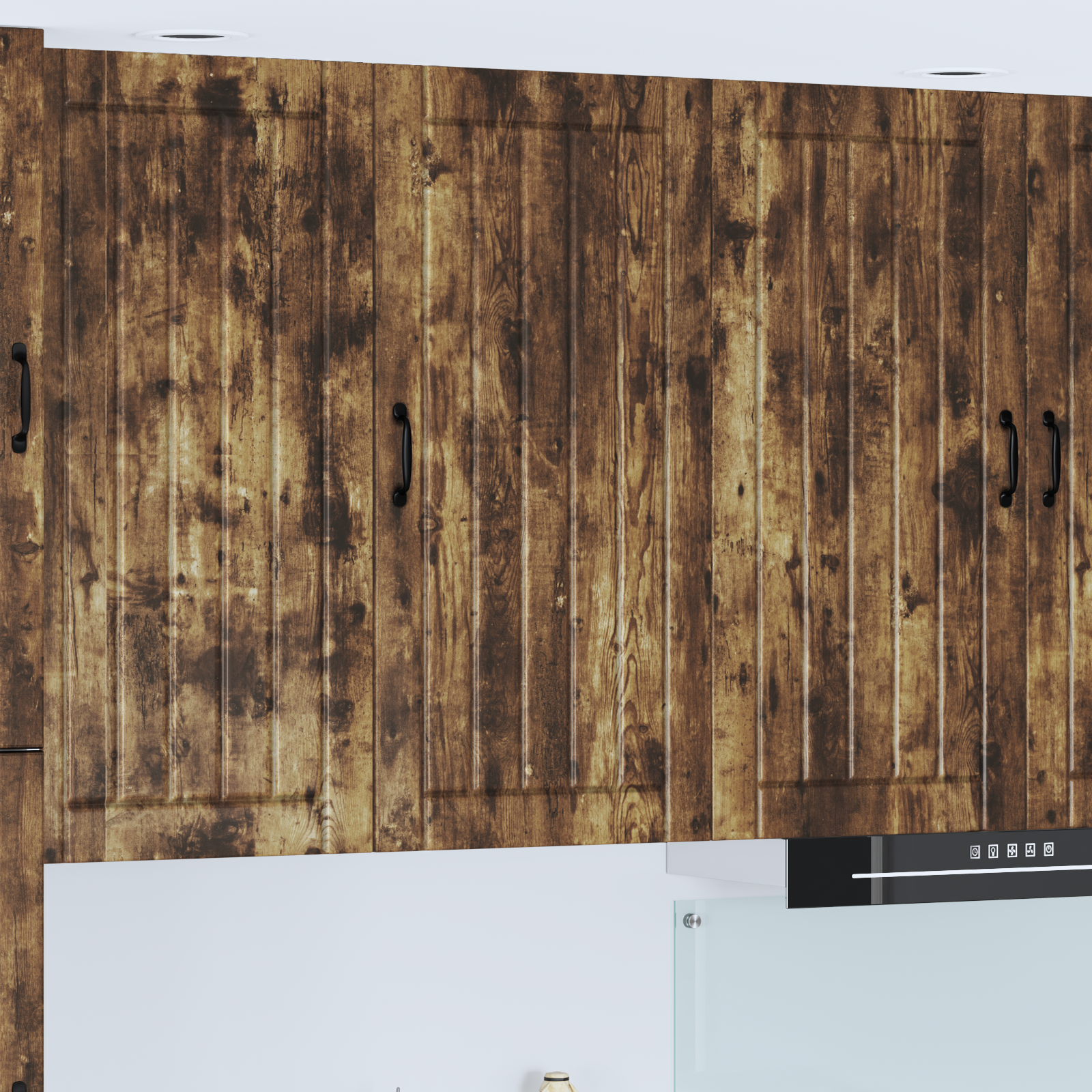 Kitchen Wall Cabinet Smoked Oak 50 x 31 x 100 cm