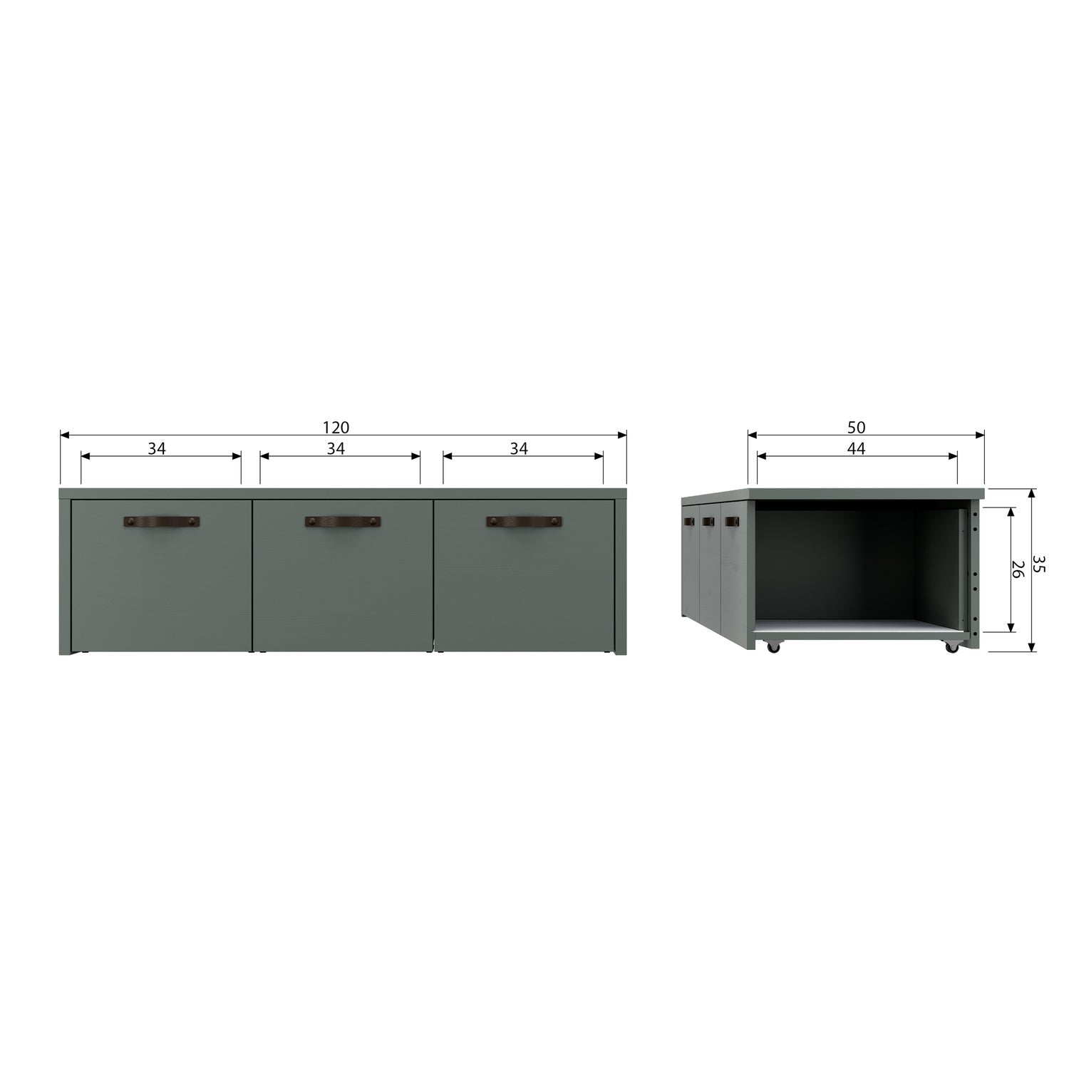 STAGE BUNKBENCH SOAP [fsc] (excl cushion)