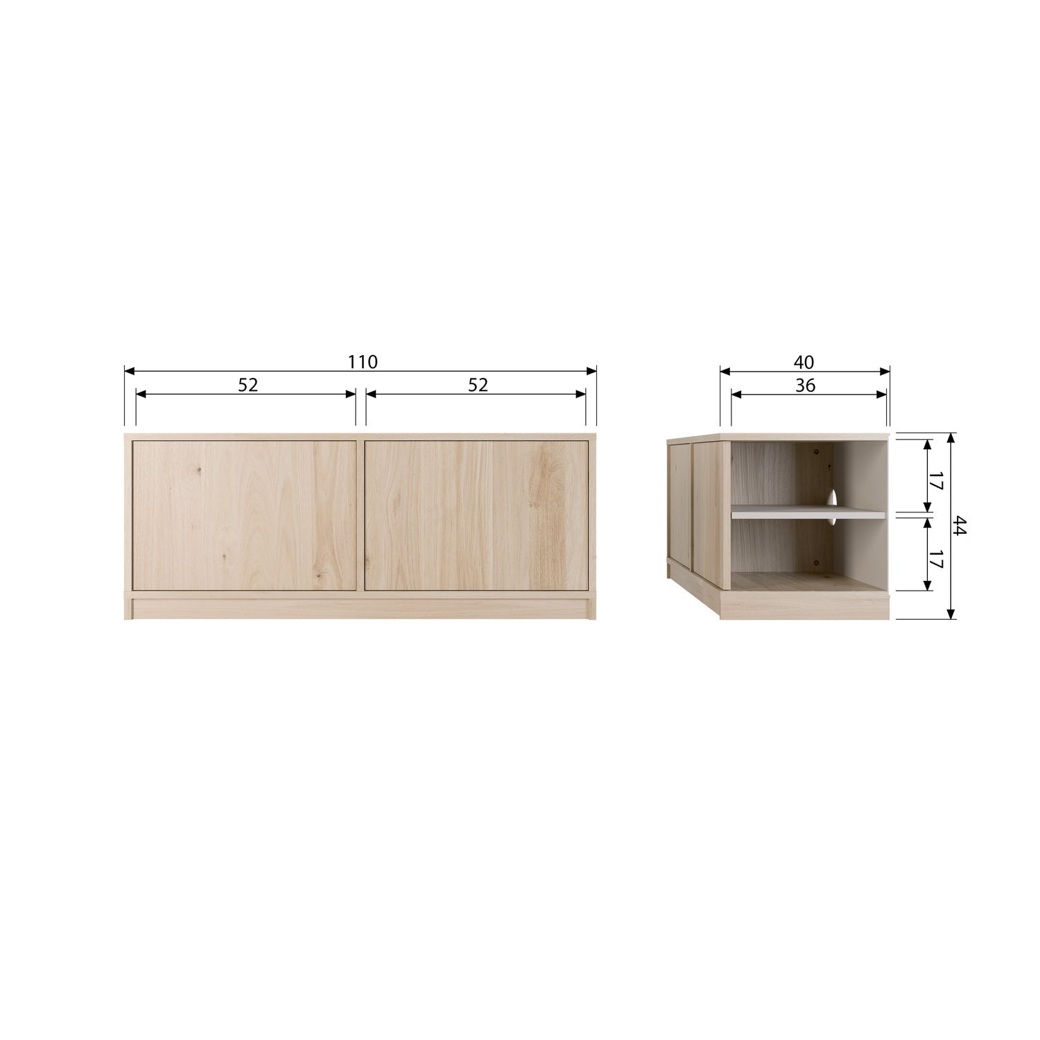 Apatinė spintelė MODULAIR 110 cm