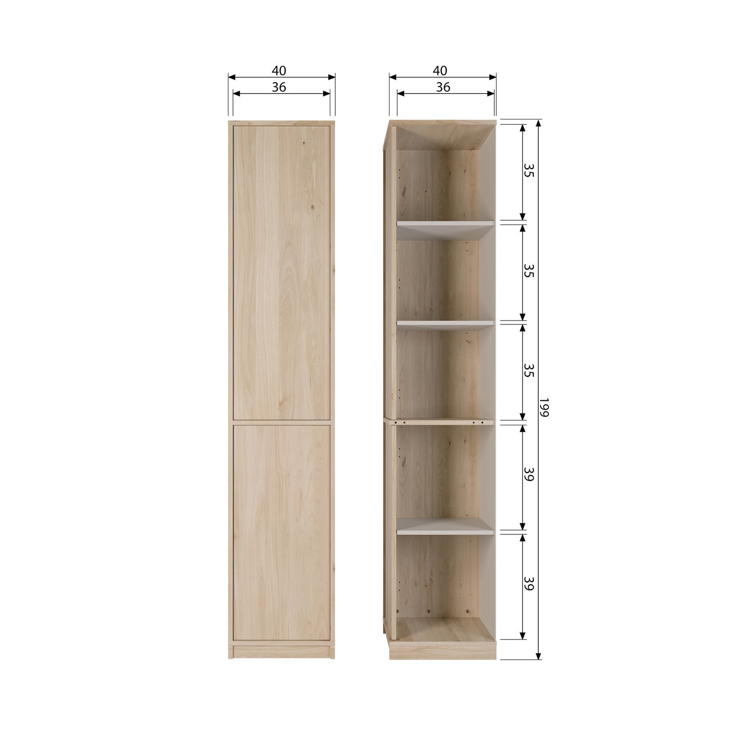 Spintelė MODULAIR 40 cm