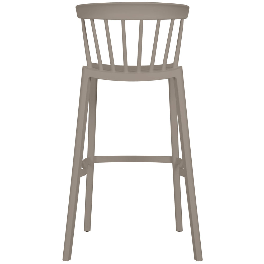 Lauko baro kėdė BLISS, plastikas, taupe spalva