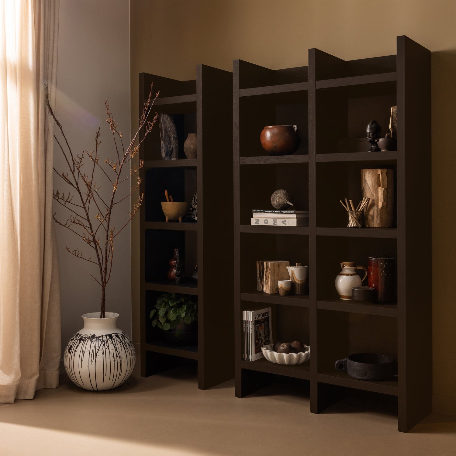 Atvira spinta TIMO, MDF, 100 cm pločio