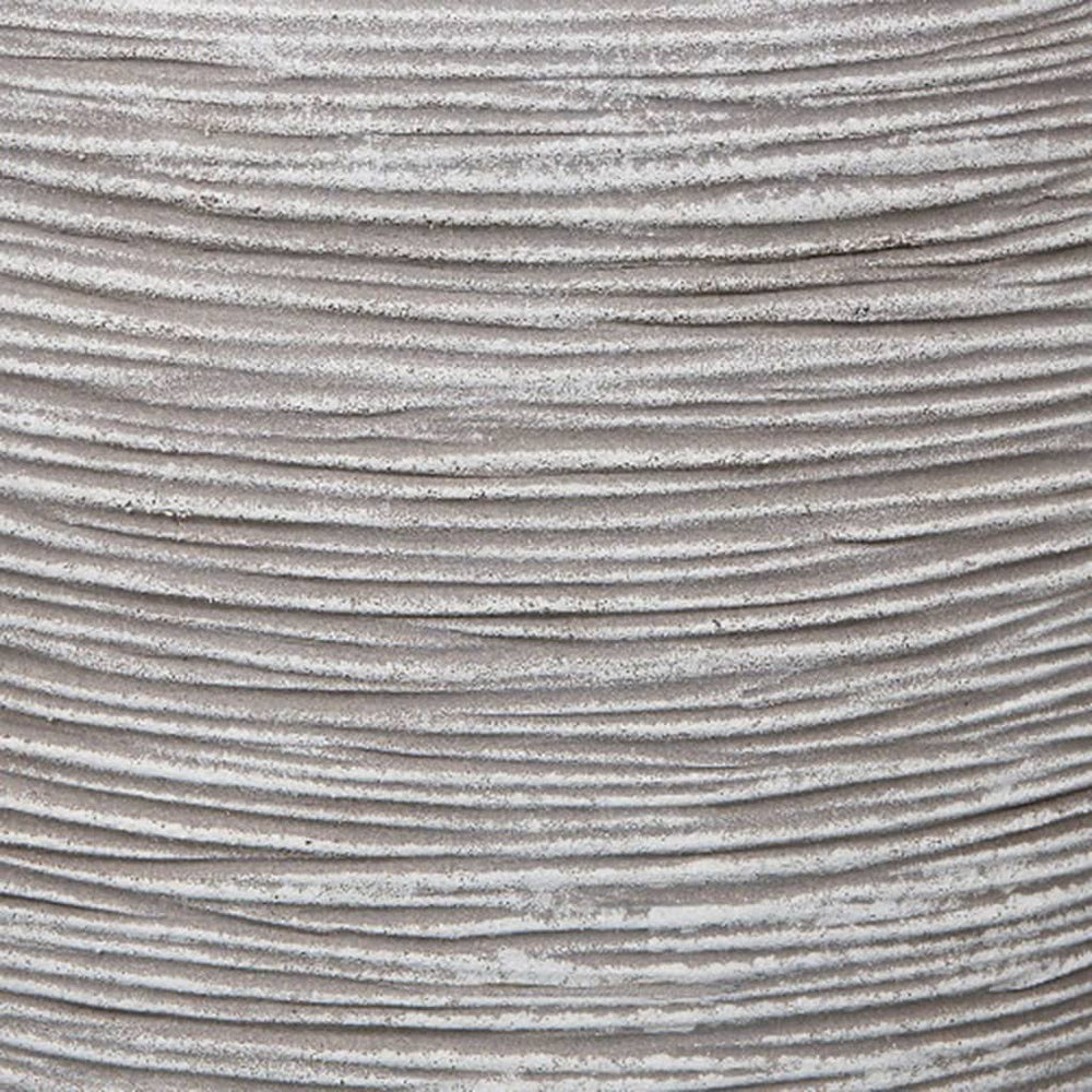 Vazonas Nature Rib, dramblio kaulo, 40x40cm, kvadratinis, KOFI903