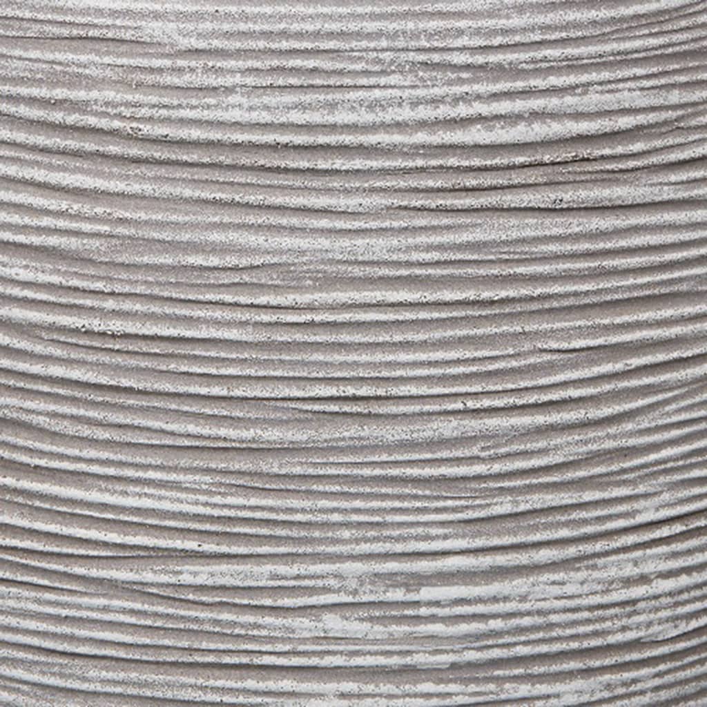 Vazonas Nature Rib, dramblio kaulo, 50x50cm, kvadratinis