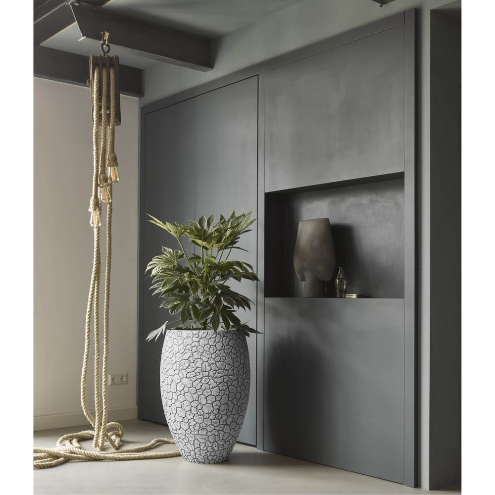 Vaza Clay Elegant Deluxe, dramblio kaulo spalvos, 50x72cm