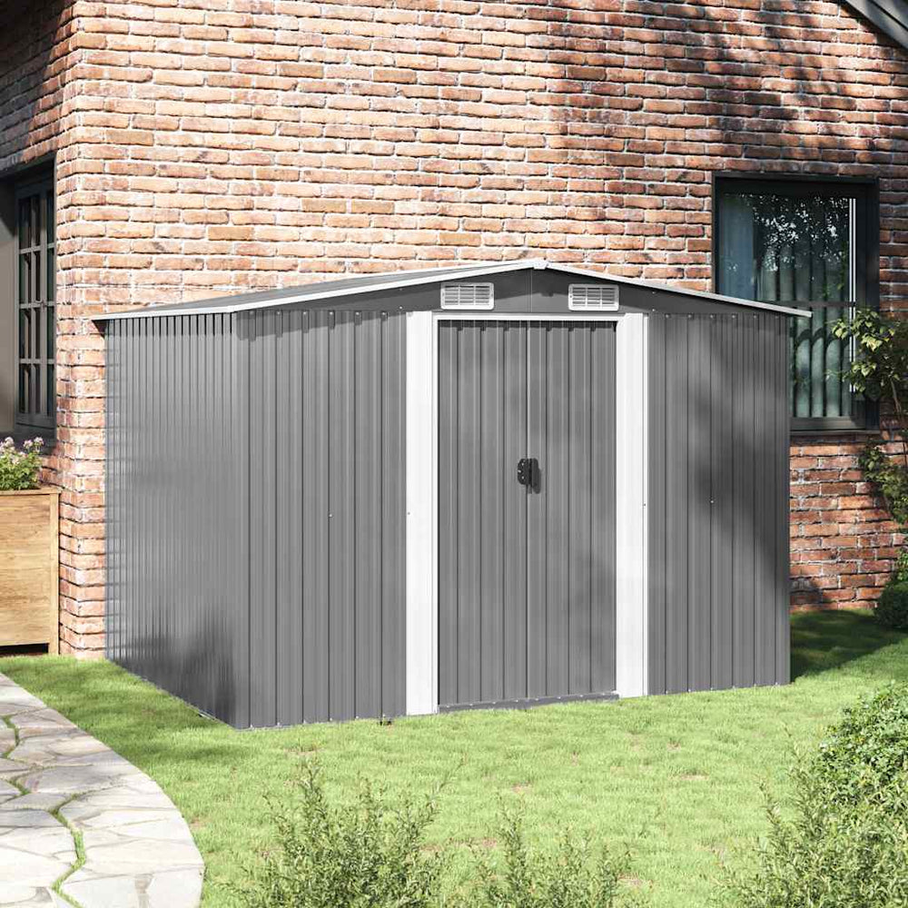 Shed REGIUM, grey, 257x205cm