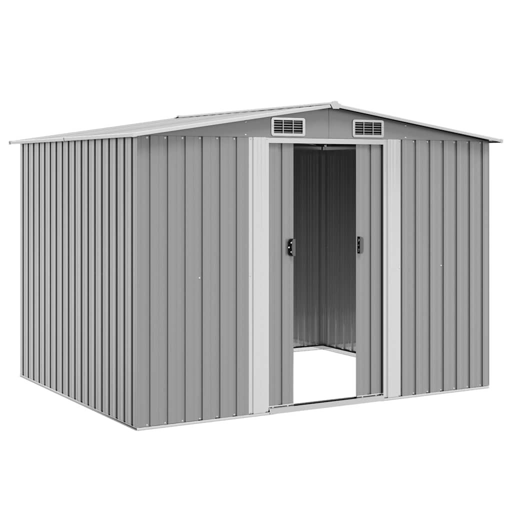 Shed REGIUM, grey, 257x205cm