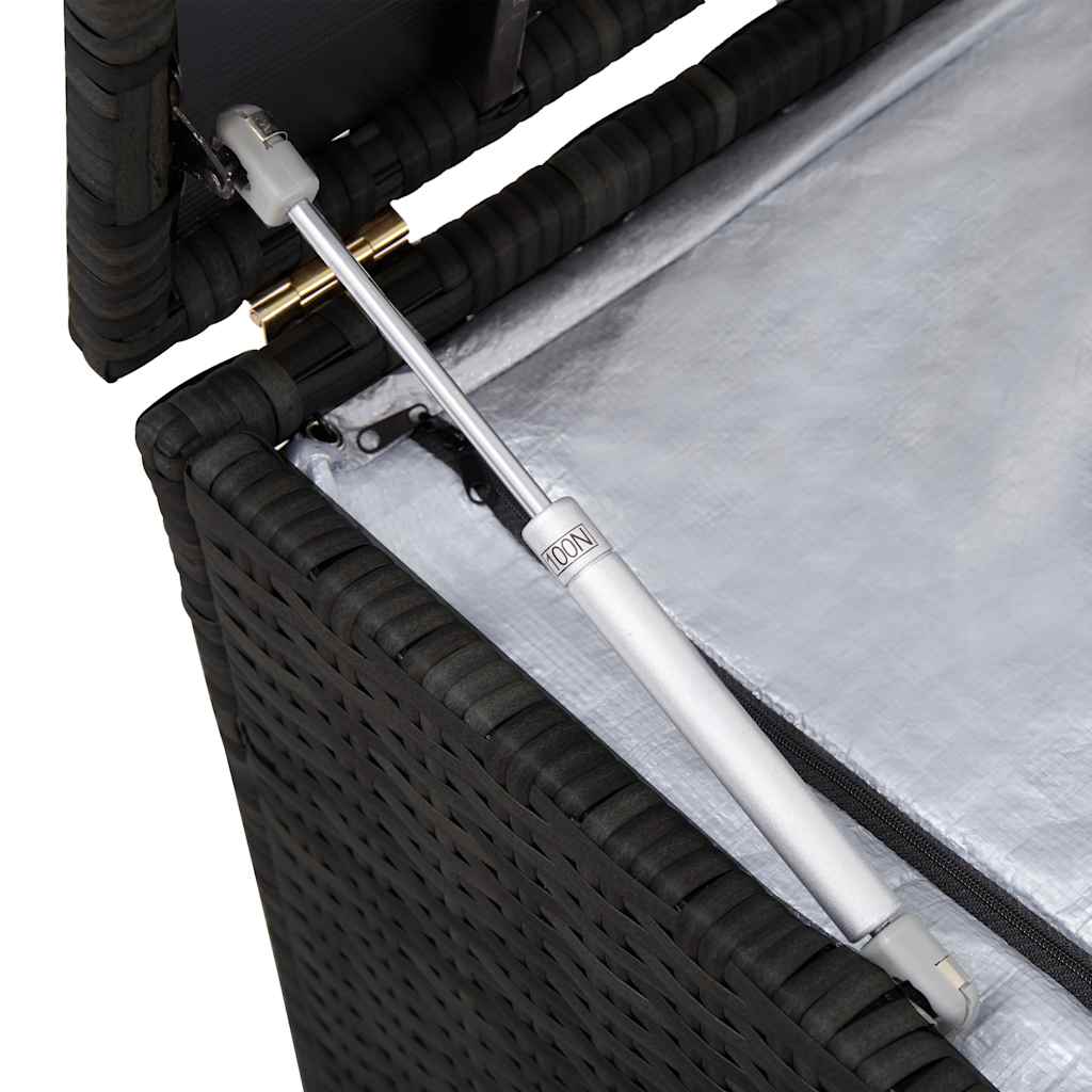 Lauko daiktadėžė MARCO, juoda, 150cm