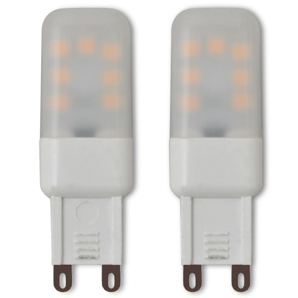 Ceiling light with 3 G9 LED bulbs, 120 W