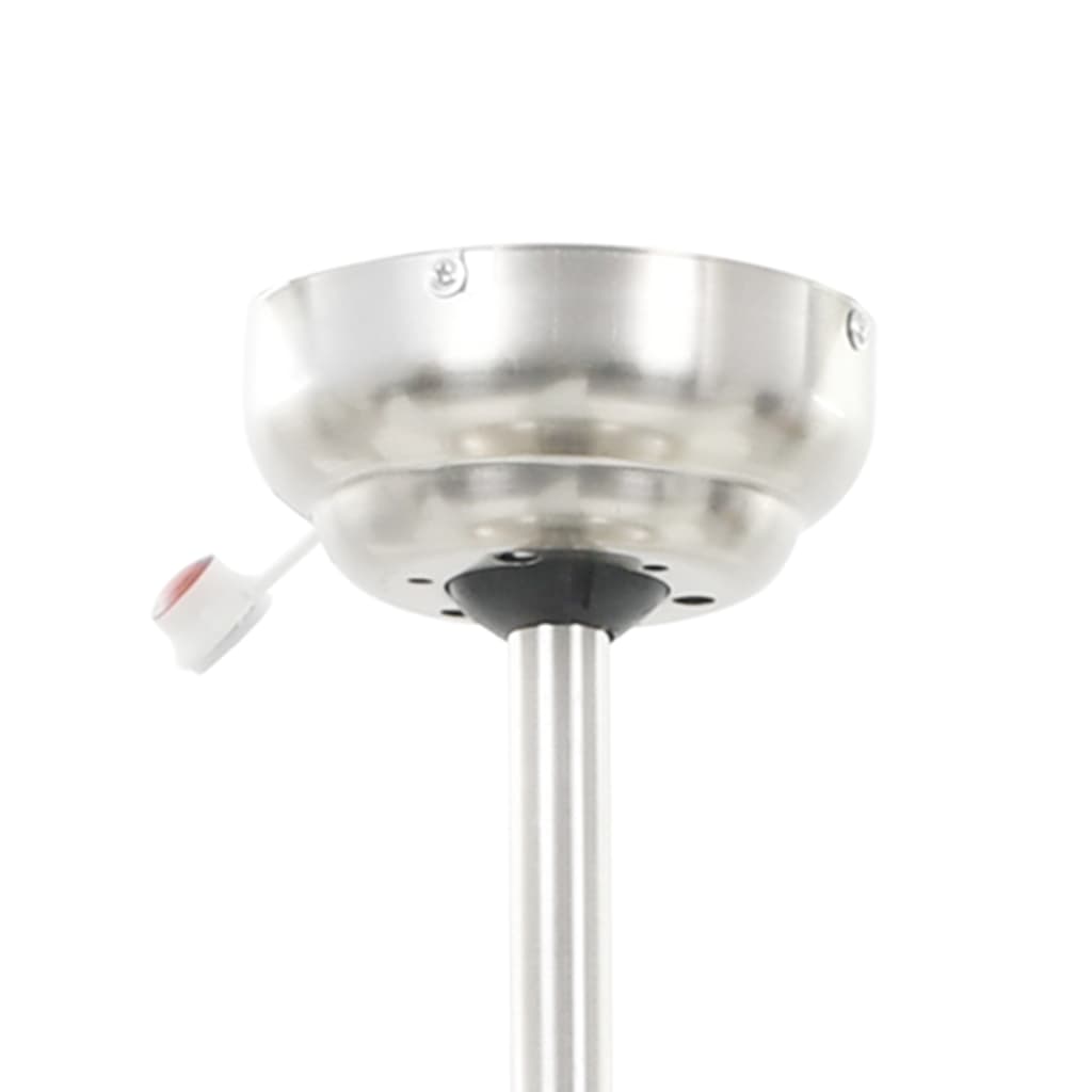 Dekoratīvs griestu ventilators ar gaismu, 128cm, balts