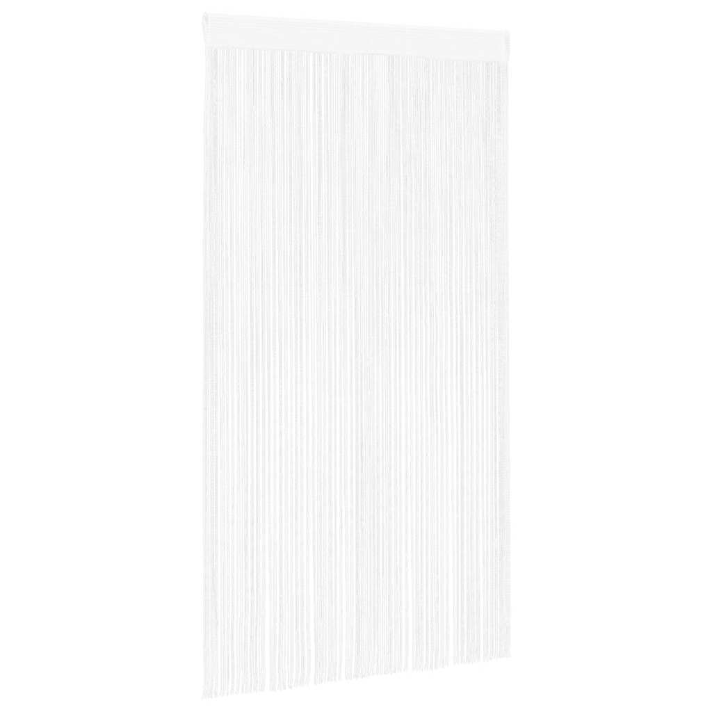 Virvelinės užuolaidos, 2vnt., 100x250cm, baltos spalvos
