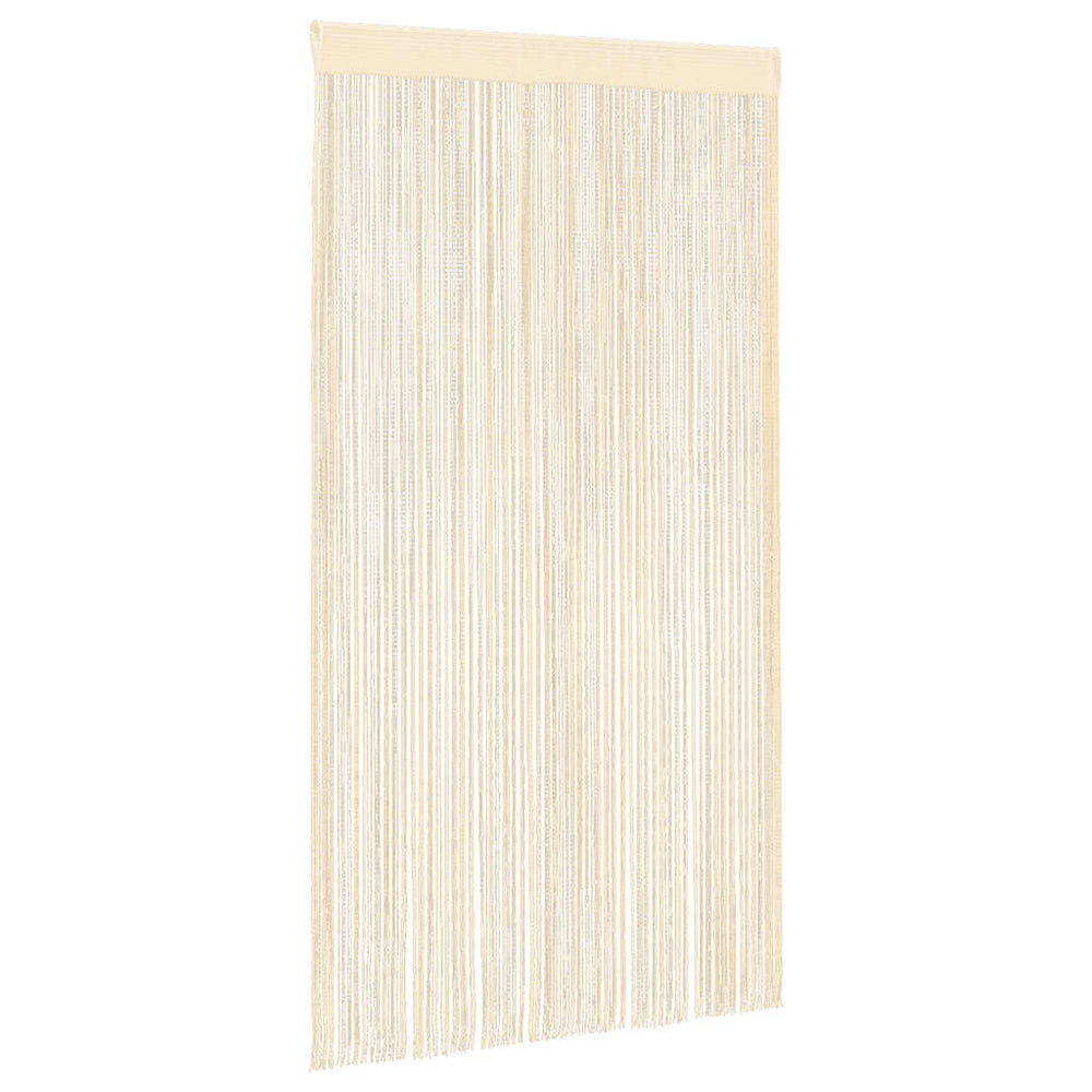 Virvelinės užuolaidos, 2vnt., 100x250cm, kreminės spalvos