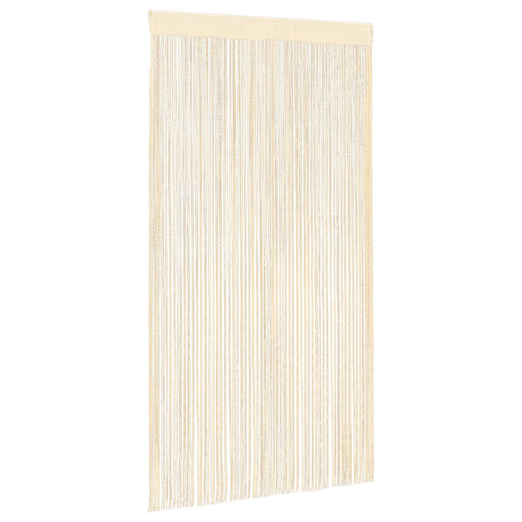 Virvelinės užuolaidos, 2vnt., 140x250cm, kreminės spalvos