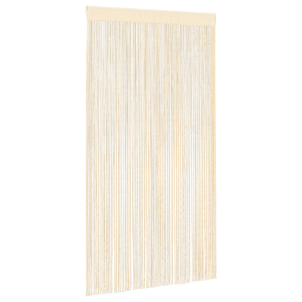 Virvelinės užuolaidos, 2vnt., 140x250cm, kreminės spalvos