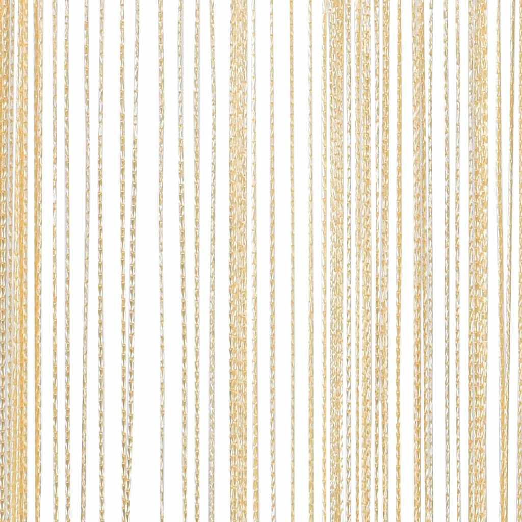 Virvelinės užuolaidos, 2vnt., 140x250cm, kreminės spalvos