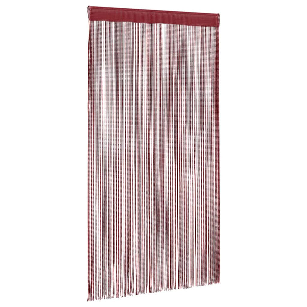 Virvelinės užuolaidos, 2vnt., 140x250cm, vyšninės spalvos