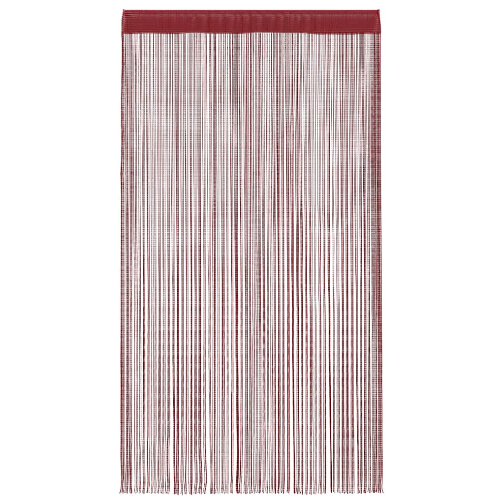 Virvelinės užuolaidos, 2vnt., 140x250cm, vyšninės spalvos