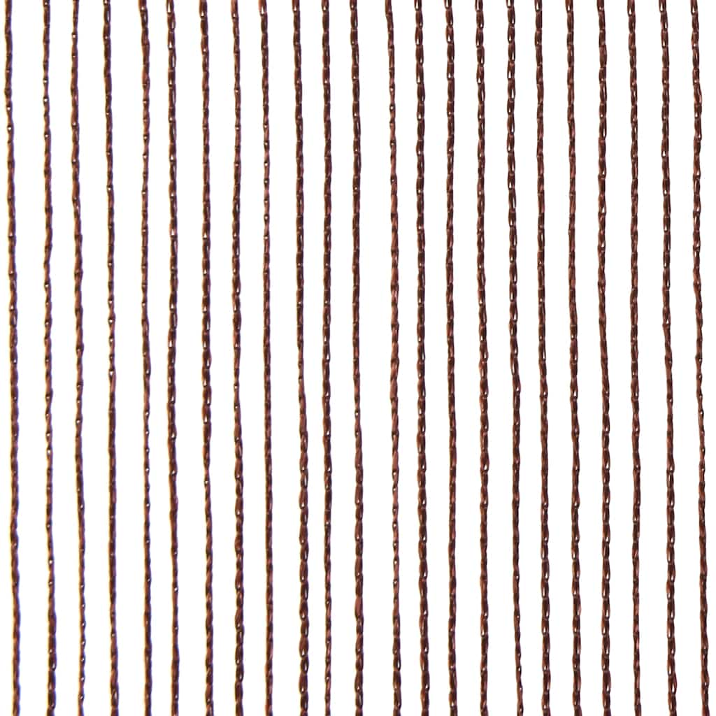 Virvelinės užuolaidos, 2vnt., 100x250cm, rudos spalvos
