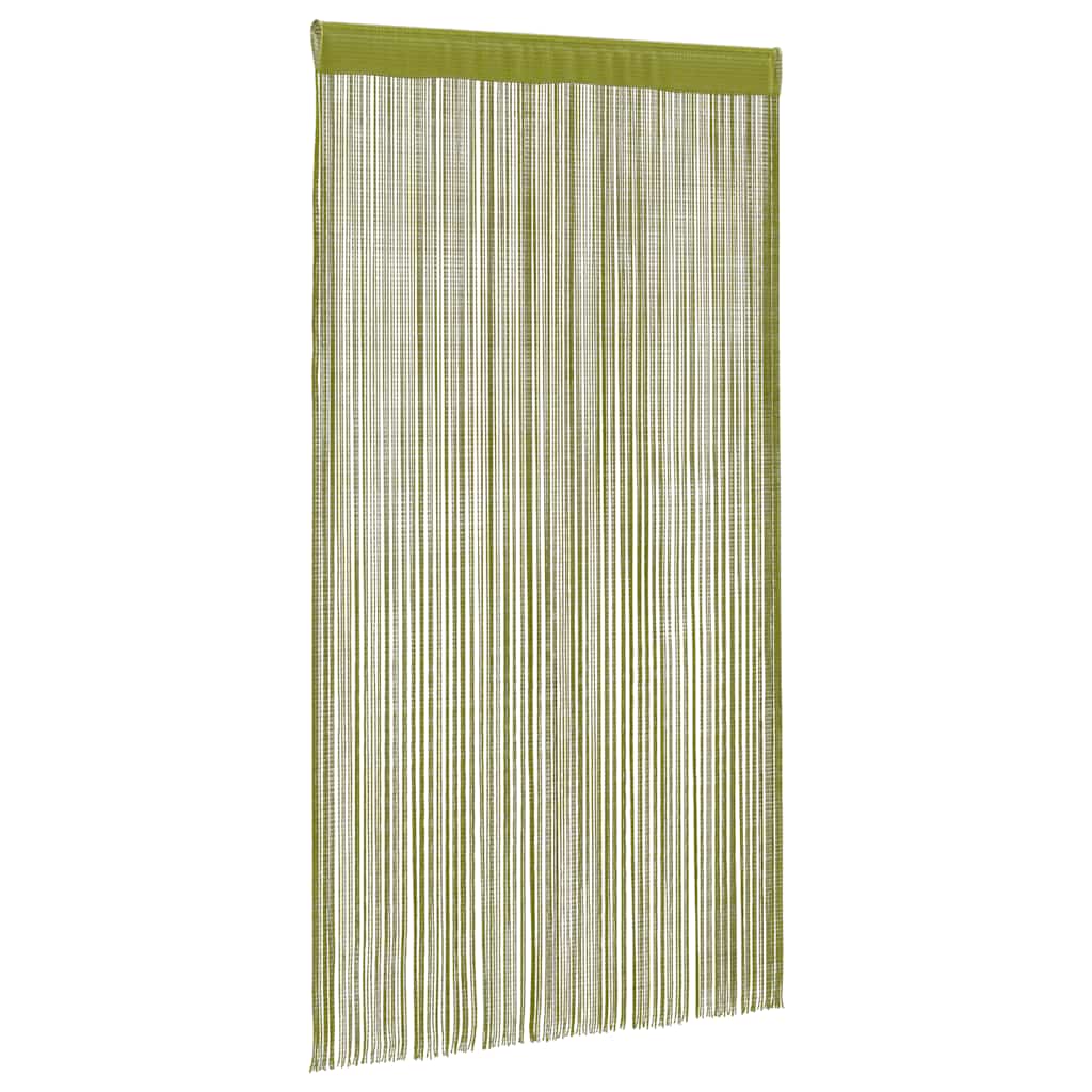 Virvelinės užuolaidos, 2vnt., 100x250cm, žalios spalvos