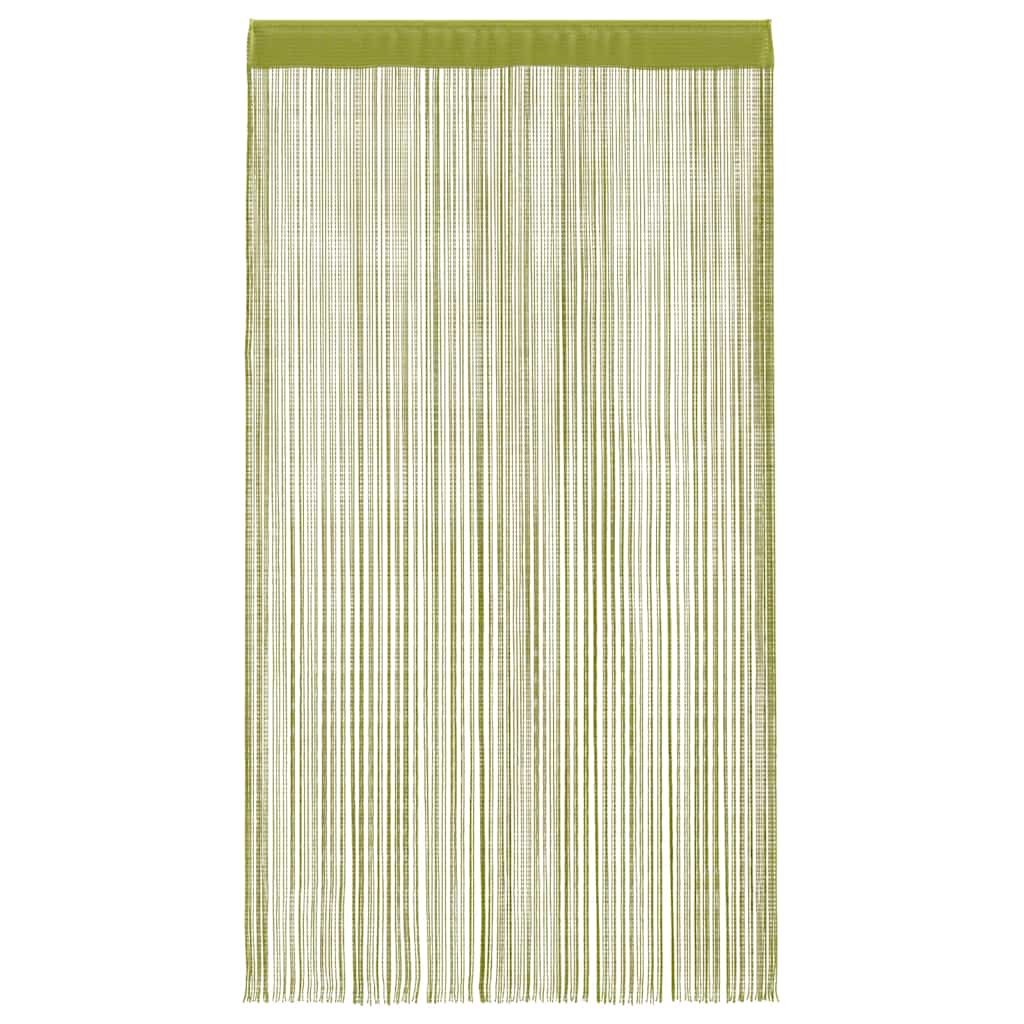 Virvelinės užuolaidos, 2vnt., 140x250cm, žalios spalvos