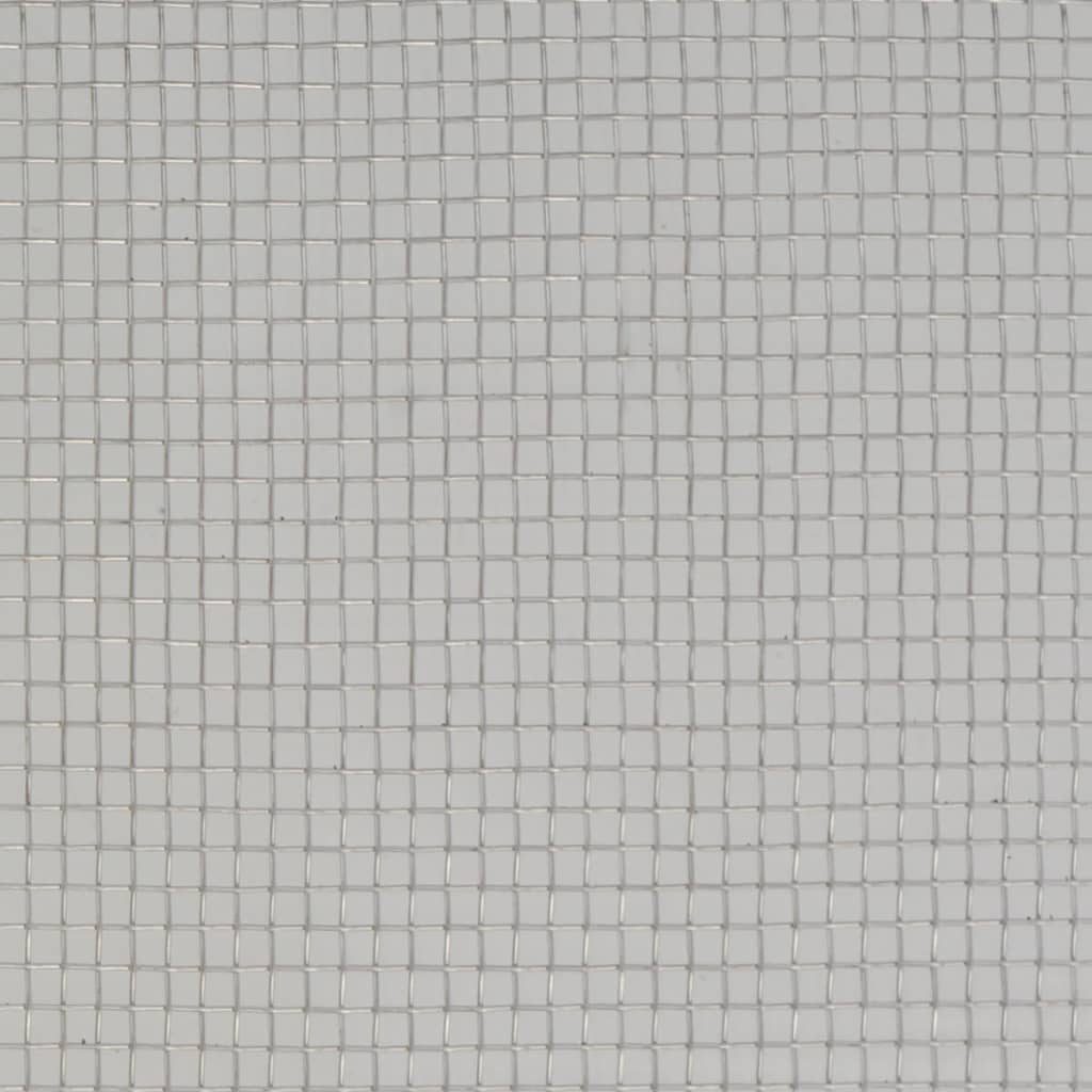 Tinklelis, sidabr., 100x500cm, nerūdijantis plienas