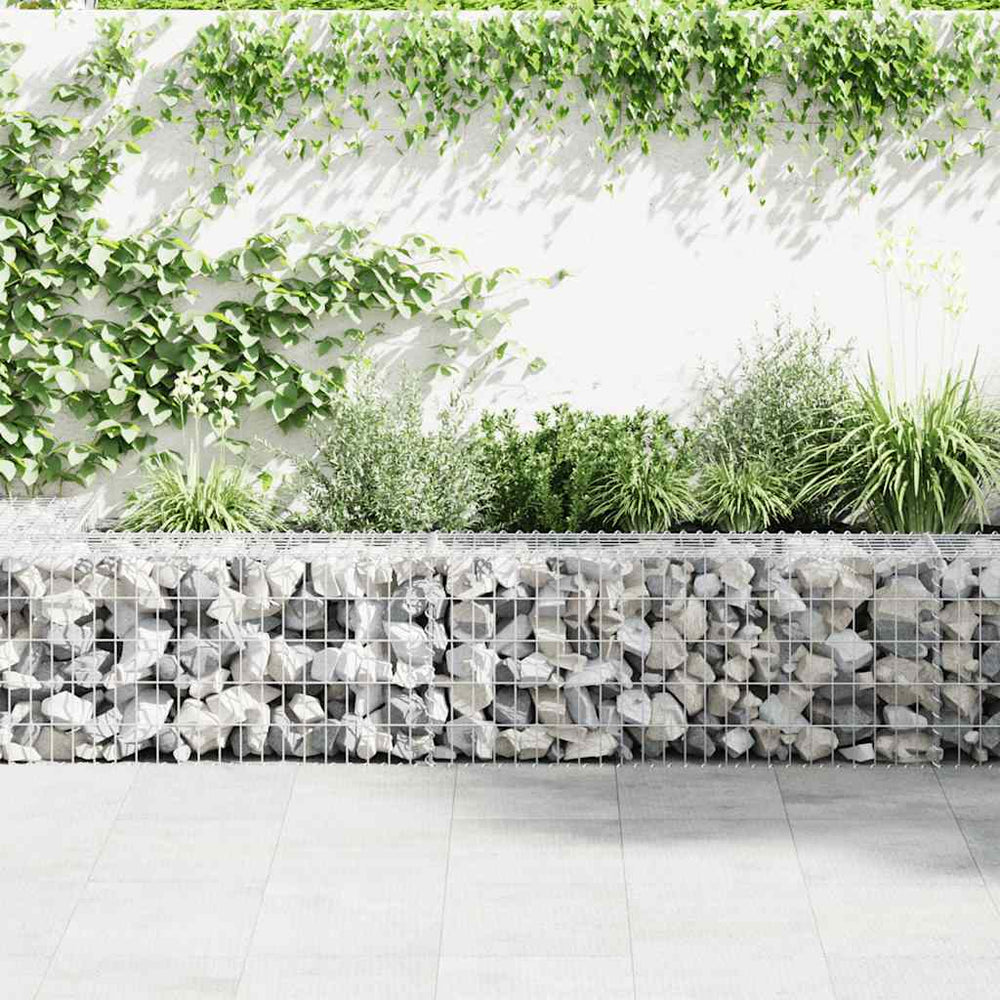 Gabion basket, 100x50x50cm, galvanized steel