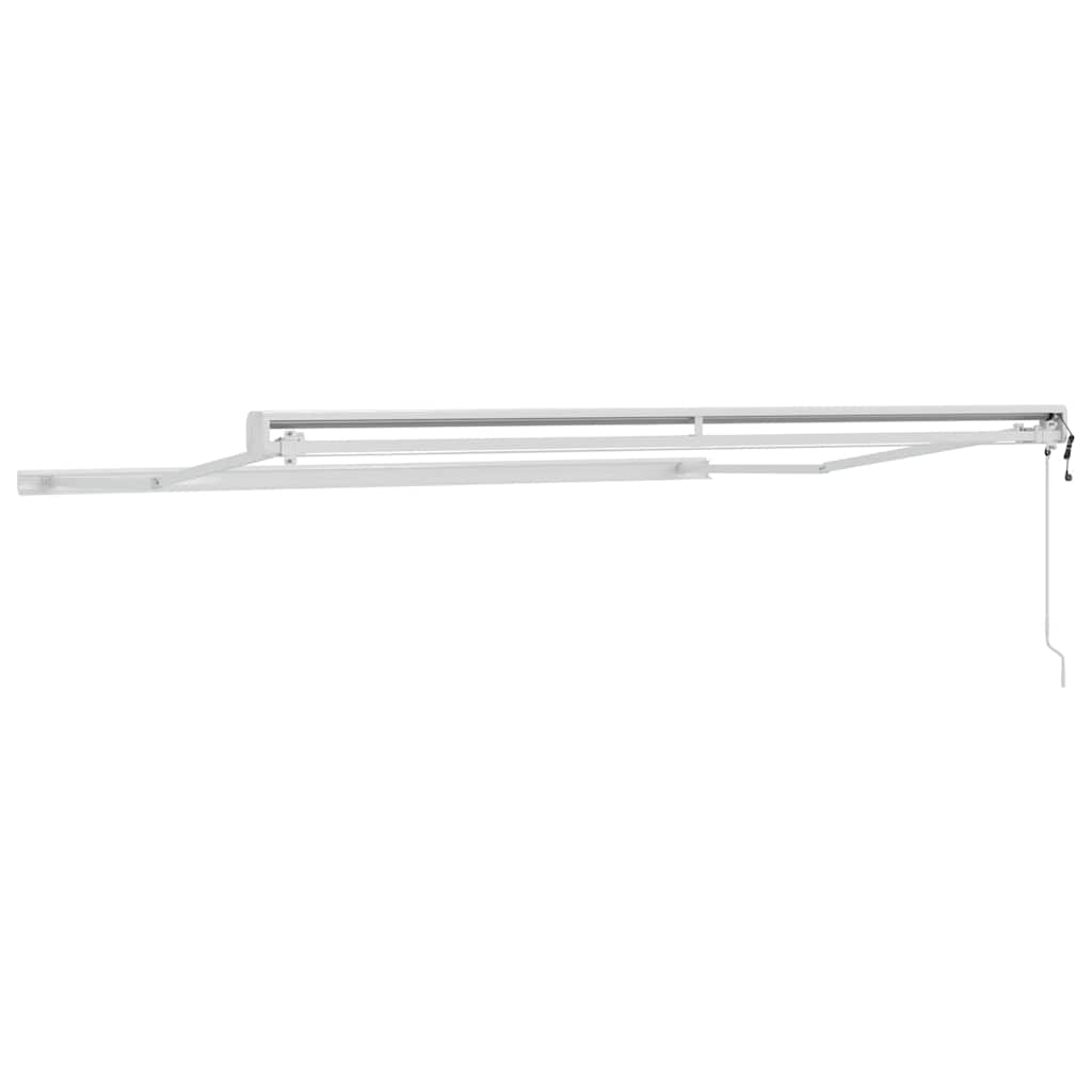 Markizės rėmas Balta 350 x 250 cm Aliuminis