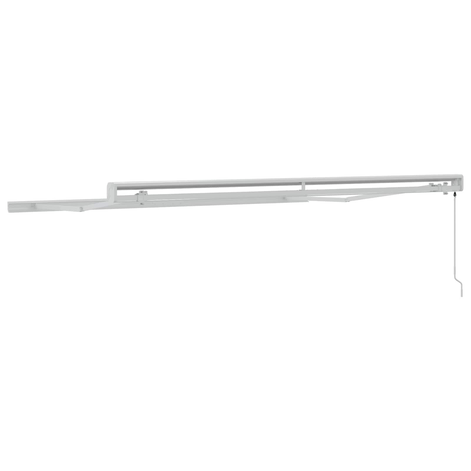 Ištraukiama markizė Juoda 400 × 300 cm Aliuminis